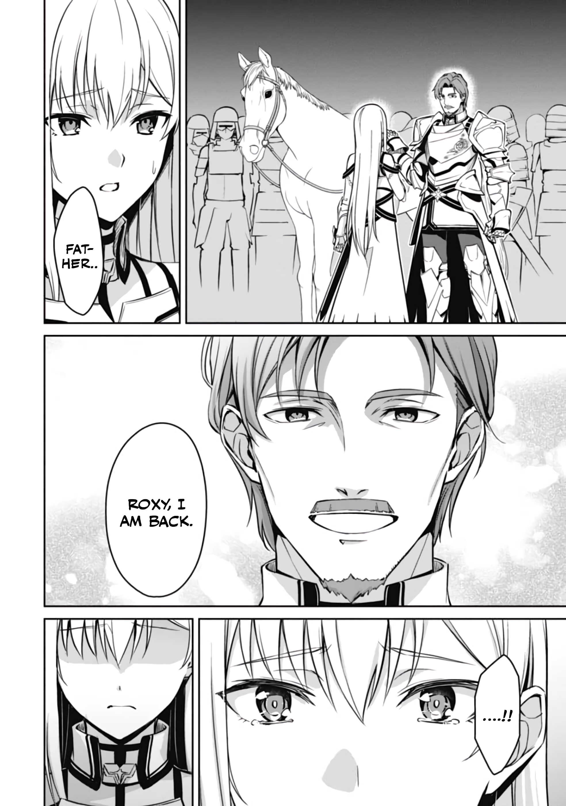 Halaman dari Boushoku no Berserk ~Ore dake Level to Iu Gainen wo Toppa suru~ Chapter 48