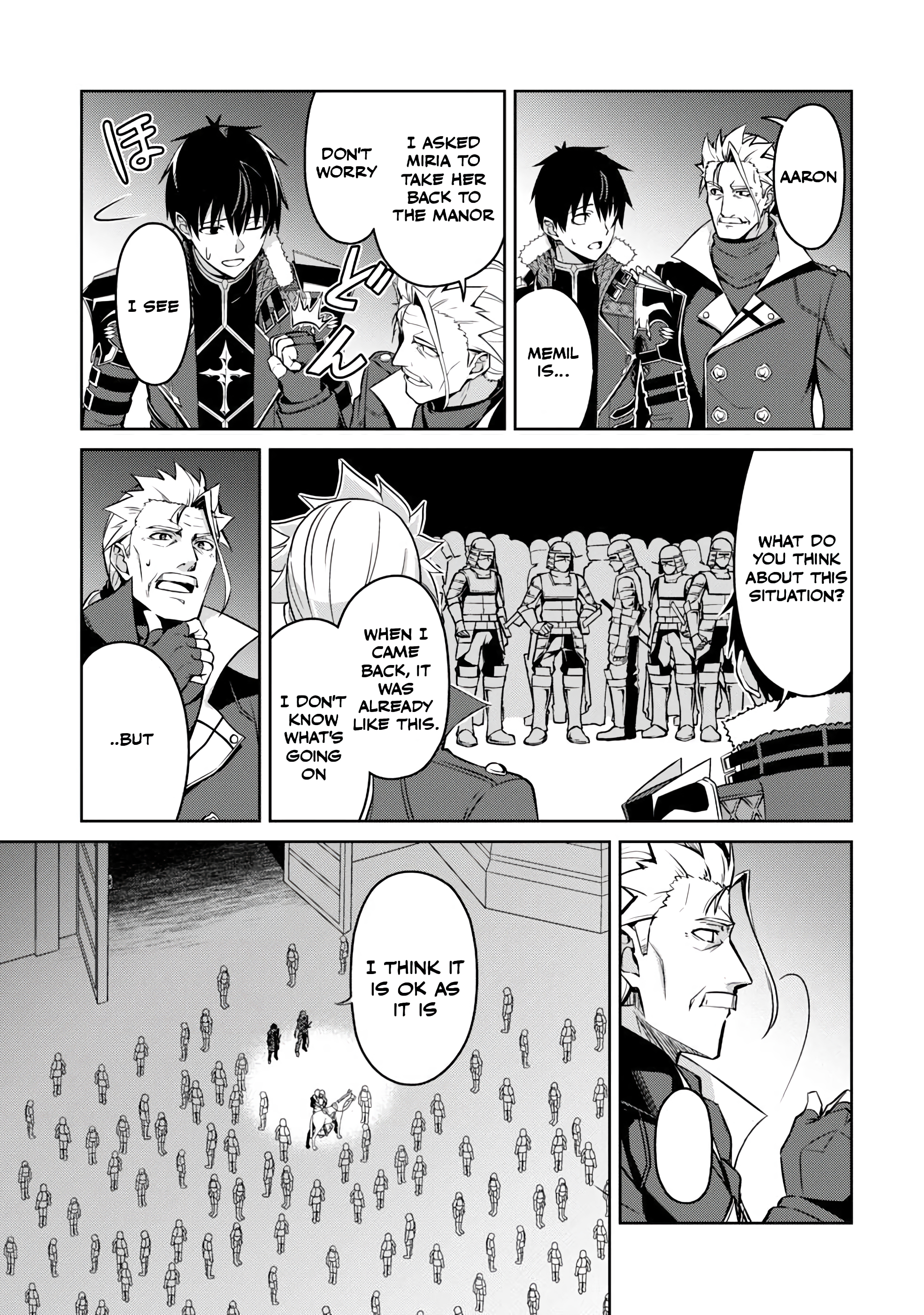 Halaman dari Boushoku no Berserk ~Ore dake Level to Iu Gainen wo Toppa suru~ Chapter 48