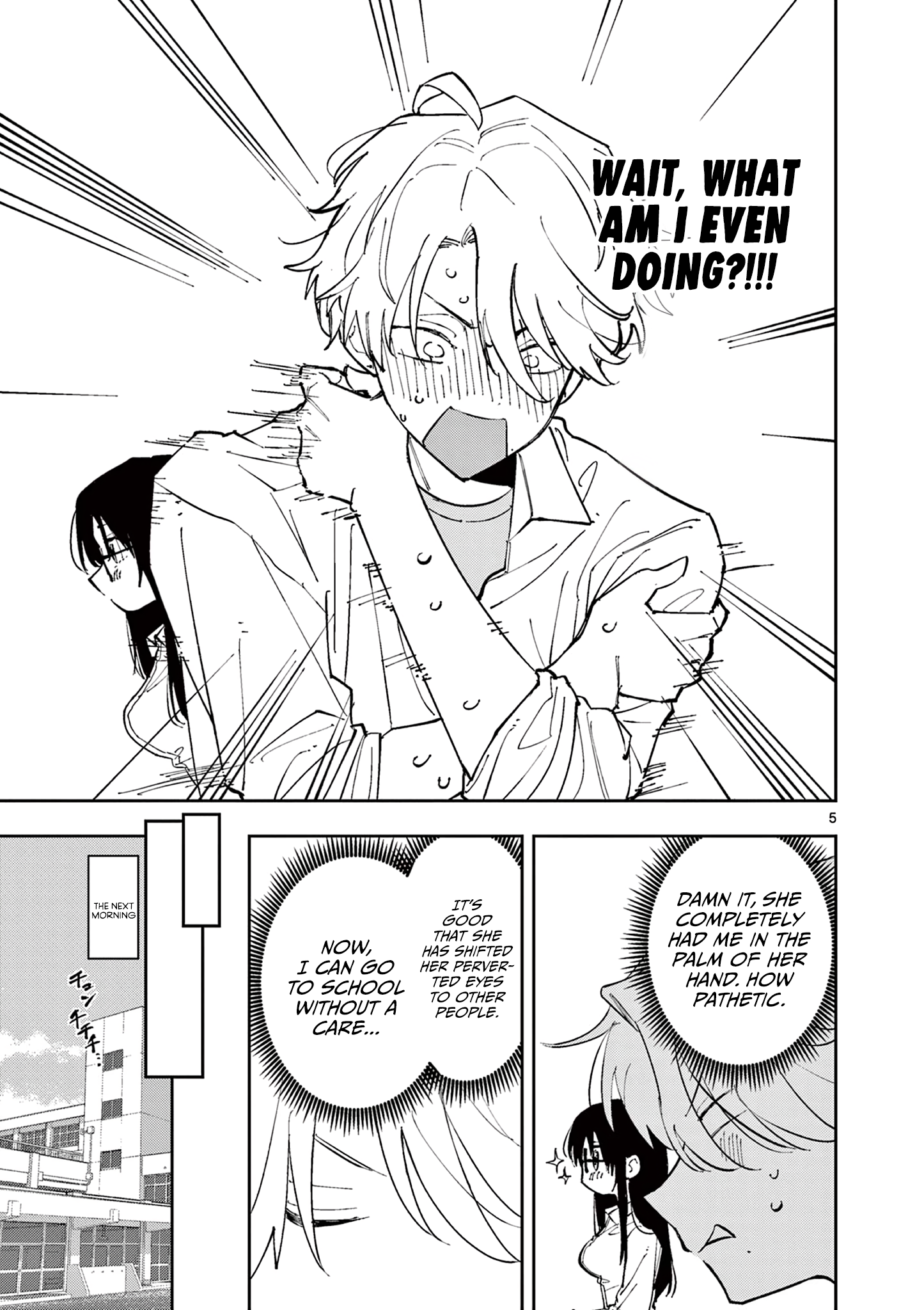 Halaman dari Tonari no Seki no Yatsu ga Souiu Me de Mitekuru Chapter 3
