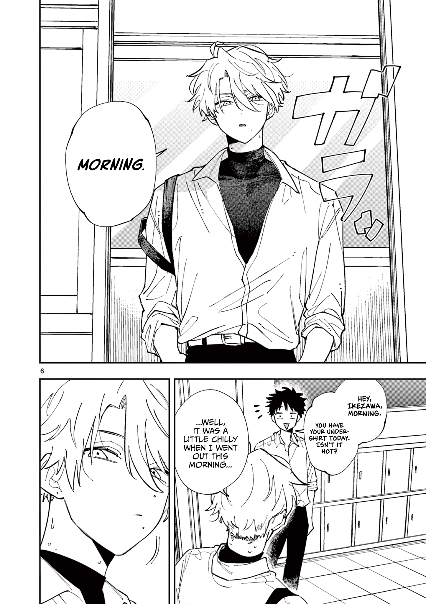 Halaman dari Tonari no Seki no Yatsu ga Souiu Me de Mitekuru Chapter 3