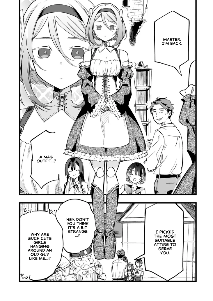 Halaman dari "Ano Toki Tasukete Itadaita Monster Musume desu." Isekai Ossan Kyoushi Totsuzen no Moteki ni Konwaku suru Chapter 16