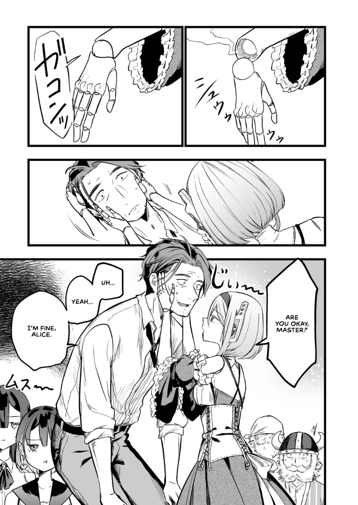 Halaman dari "Ano Toki Tasukete Itadaita Monster Musume desu." Isekai Ossan Kyoushi Totsuzen no Moteki ni Konwaku suru Chapter 16