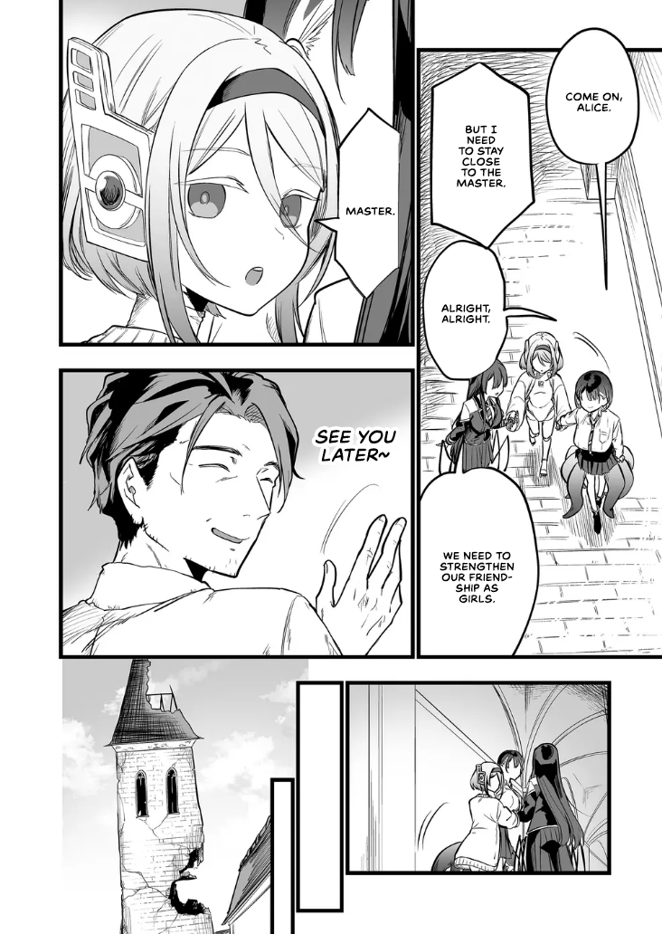 Halaman dari "Ano Toki Tasukete Itadaita Monster Musume desu." Isekai Ossan Kyoushi Totsuzen no Moteki ni Konwaku suru Chapter 16