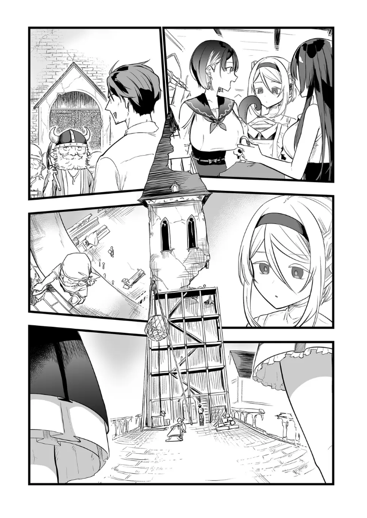 Halaman dari "Ano Toki Tasukete Itadaita Monster Musume desu." Isekai Ossan Kyoushi Totsuzen no Moteki ni Konwaku suru Chapter 16