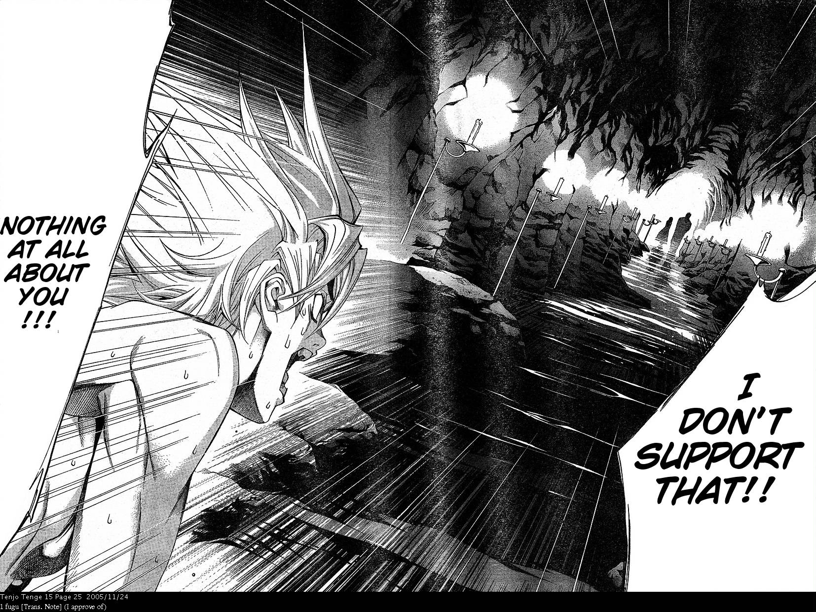 Halaman dari Tenjou Tenge Chapter 88