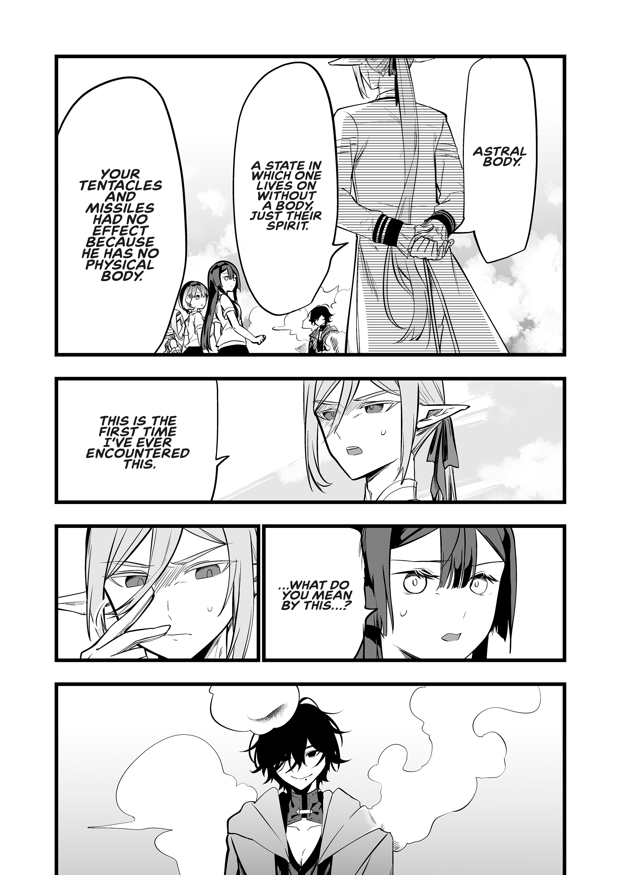 Halaman dari "Ano Toki Tasukete Itadaita Monster Musume desu." Isekai Ossan Kyoushi Totsuzen no Moteki ni Konwaku suru Chapter 39