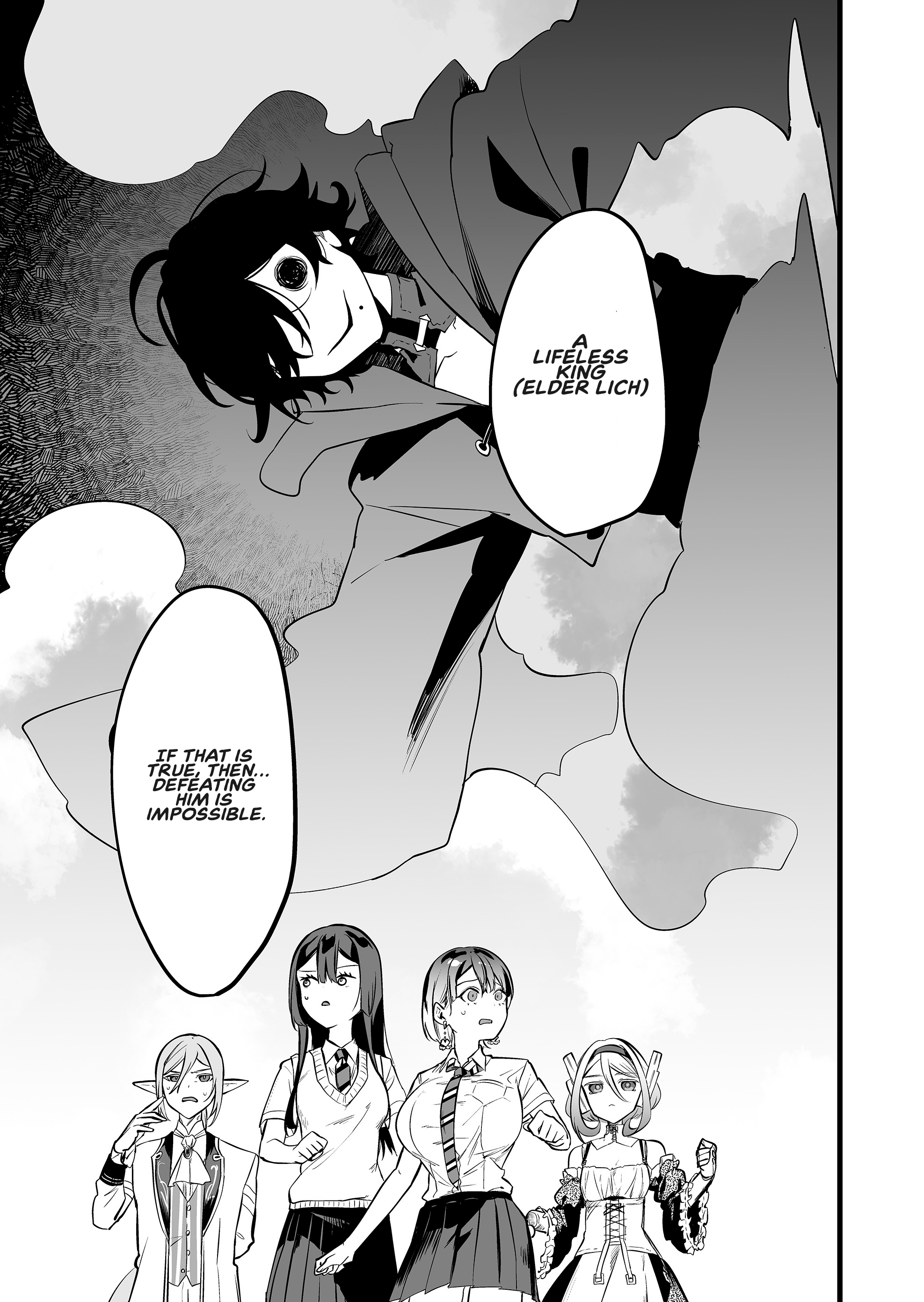 Halaman dari "Ano Toki Tasukete Itadaita Monster Musume desu." Isekai Ossan Kyoushi Totsuzen no Moteki ni Konwaku suru Chapter 39