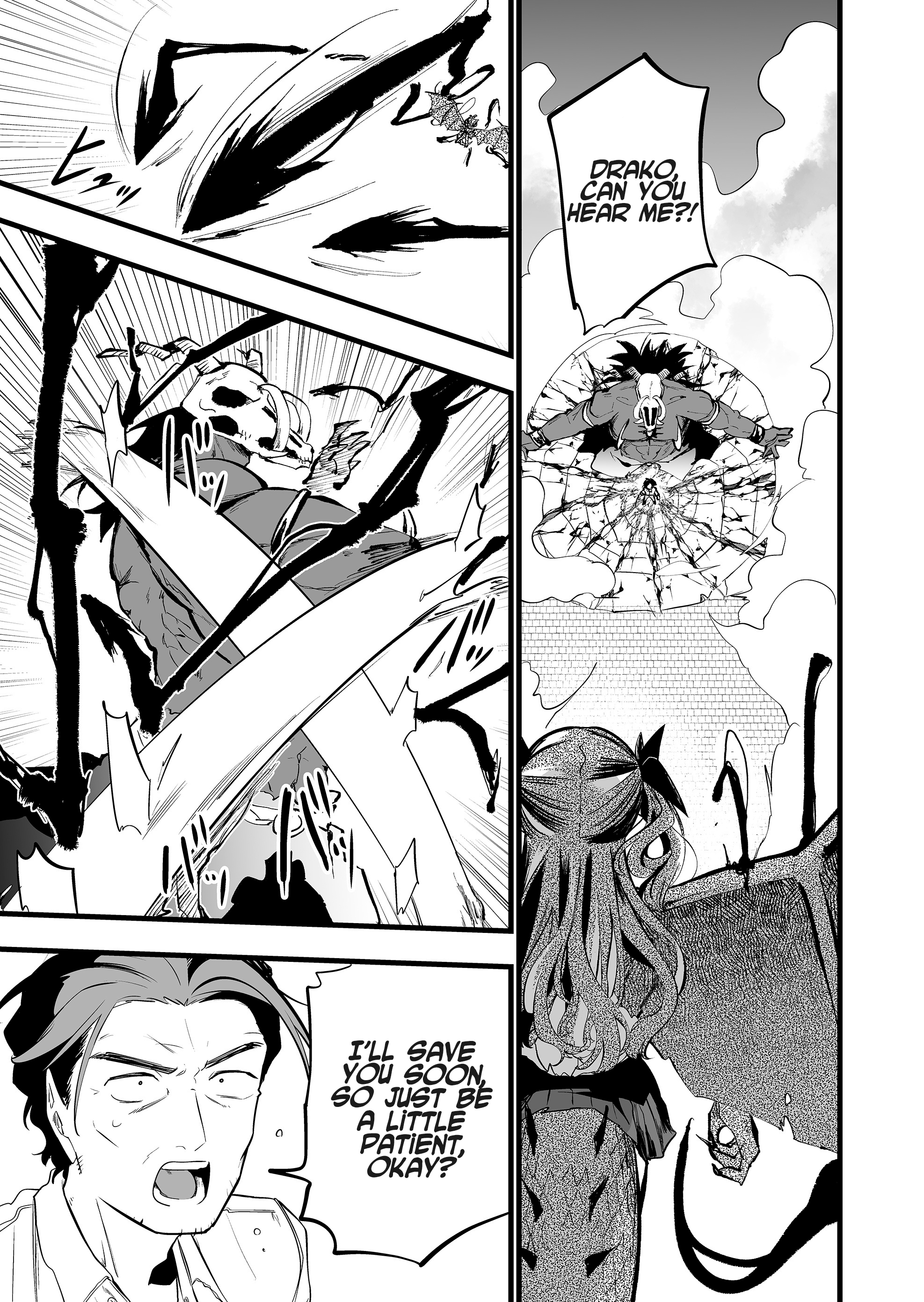 Halaman dari "Ano Toki Tasukete Itadaita Monster Musume desu." Isekai Ossan Kyoushi Totsuzen no Moteki ni Konwaku suru Chapter 39