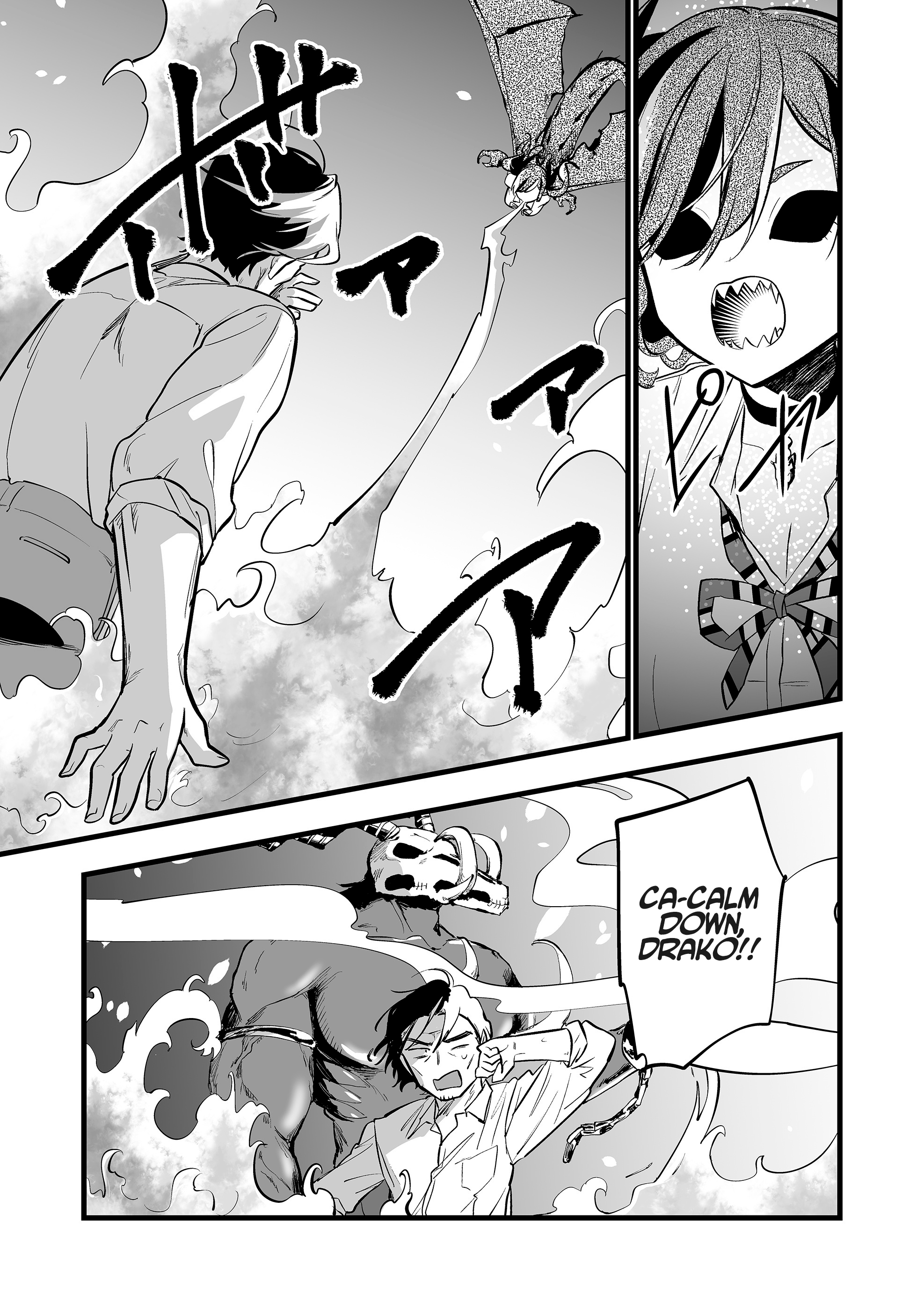 Halaman dari "Ano Toki Tasukete Itadaita Monster Musume desu." Isekai Ossan Kyoushi Totsuzen no Moteki ni Konwaku suru Chapter 39