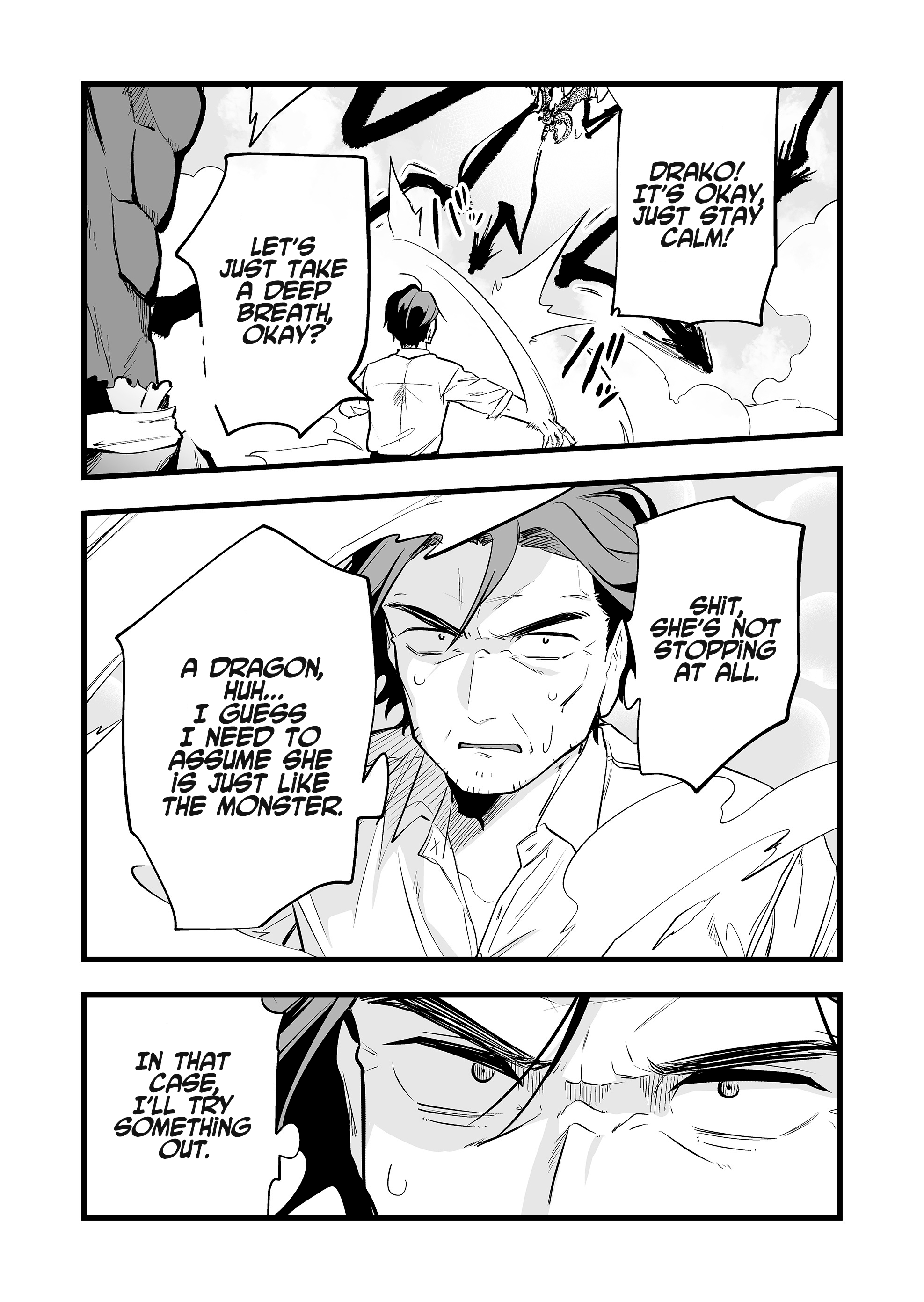 Halaman dari "Ano Toki Tasukete Itadaita Monster Musume desu." Isekai Ossan Kyoushi Totsuzen no Moteki ni Konwaku suru Chapter 39