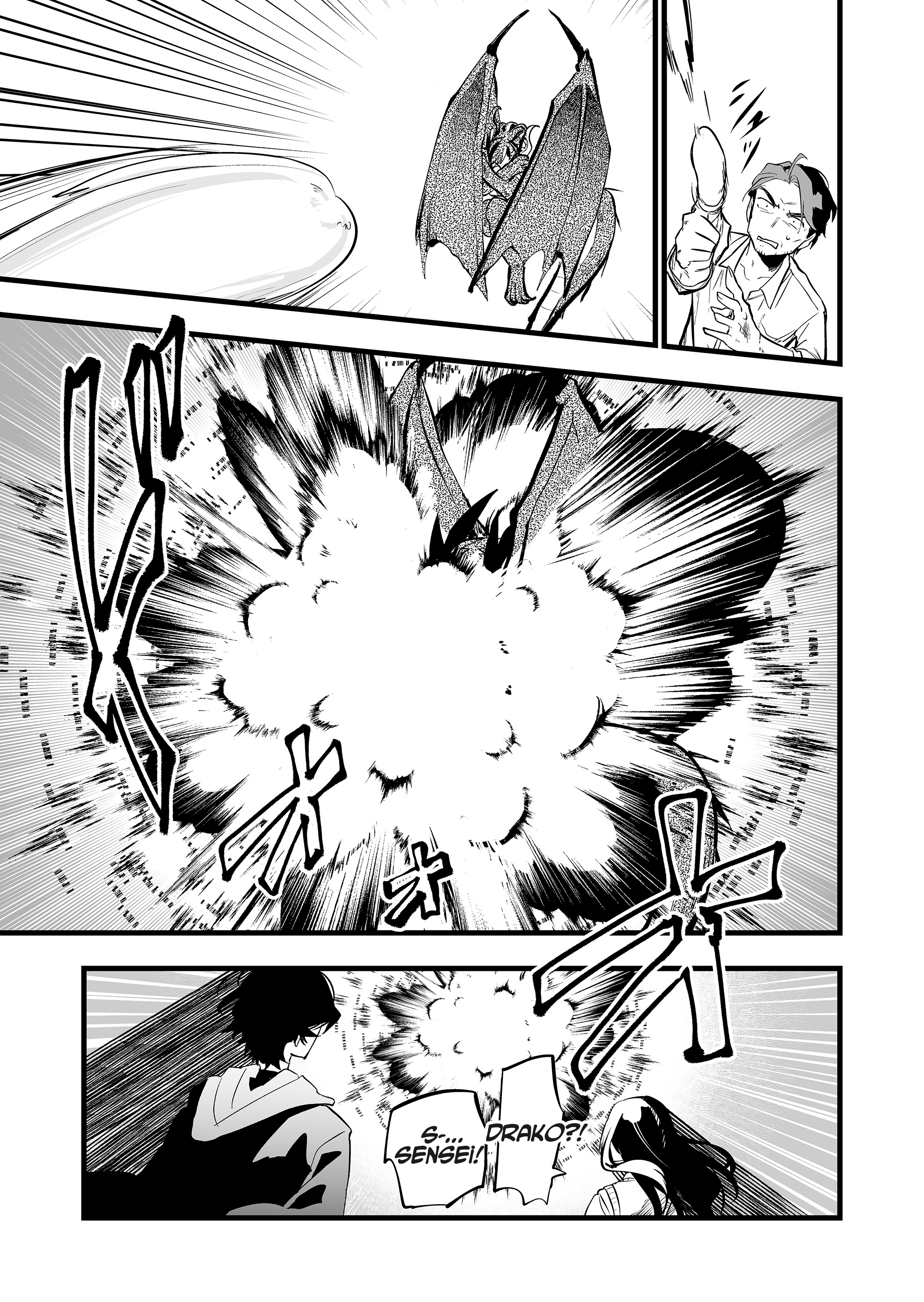 Halaman dari "Ano Toki Tasukete Itadaita Monster Musume desu." Isekai Ossan Kyoushi Totsuzen no Moteki ni Konwaku suru Chapter 39