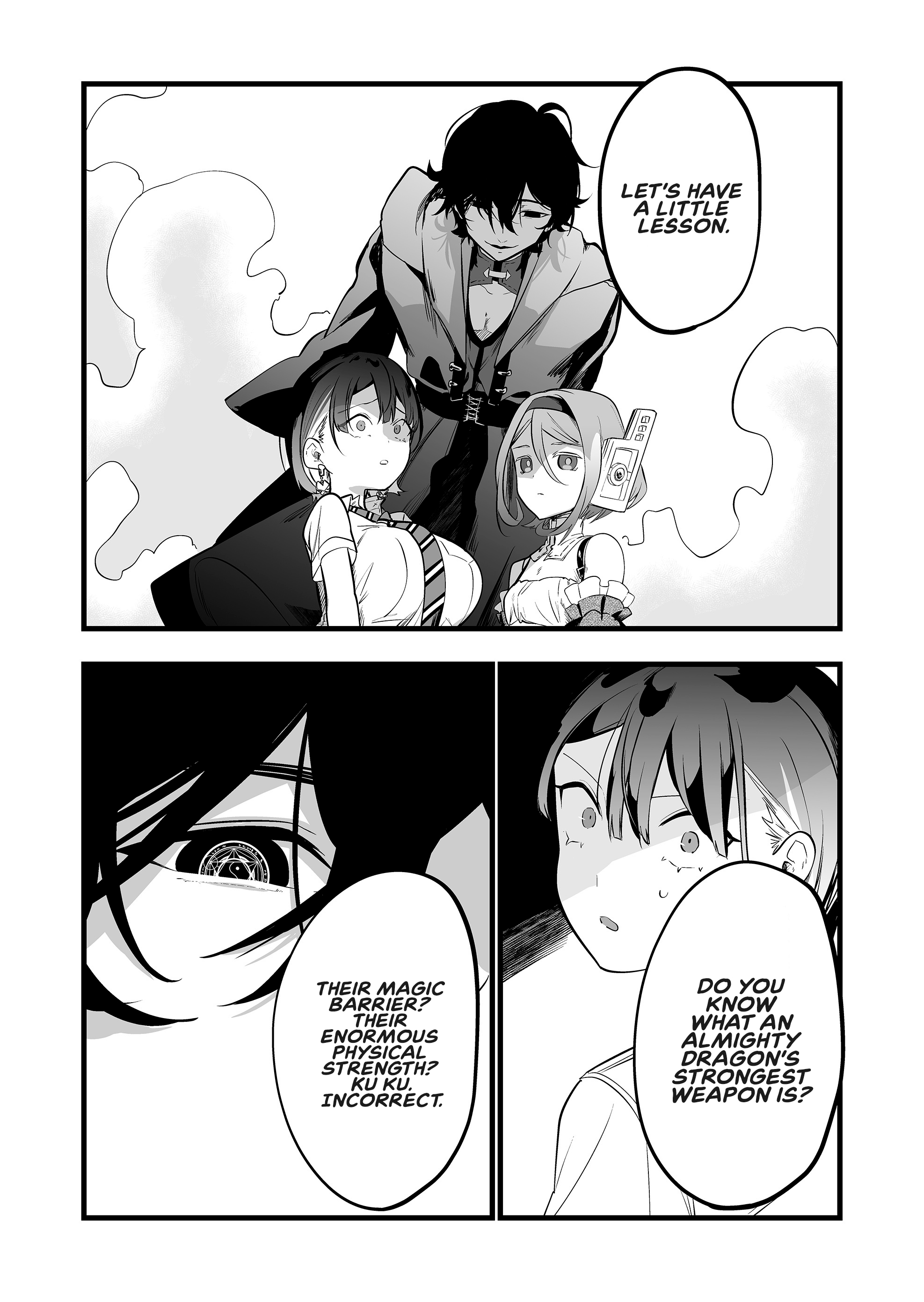 Halaman dari "Ano Toki Tasukete Itadaita Monster Musume desu." Isekai Ossan Kyoushi Totsuzen no Moteki ni Konwaku suru Chapter 39