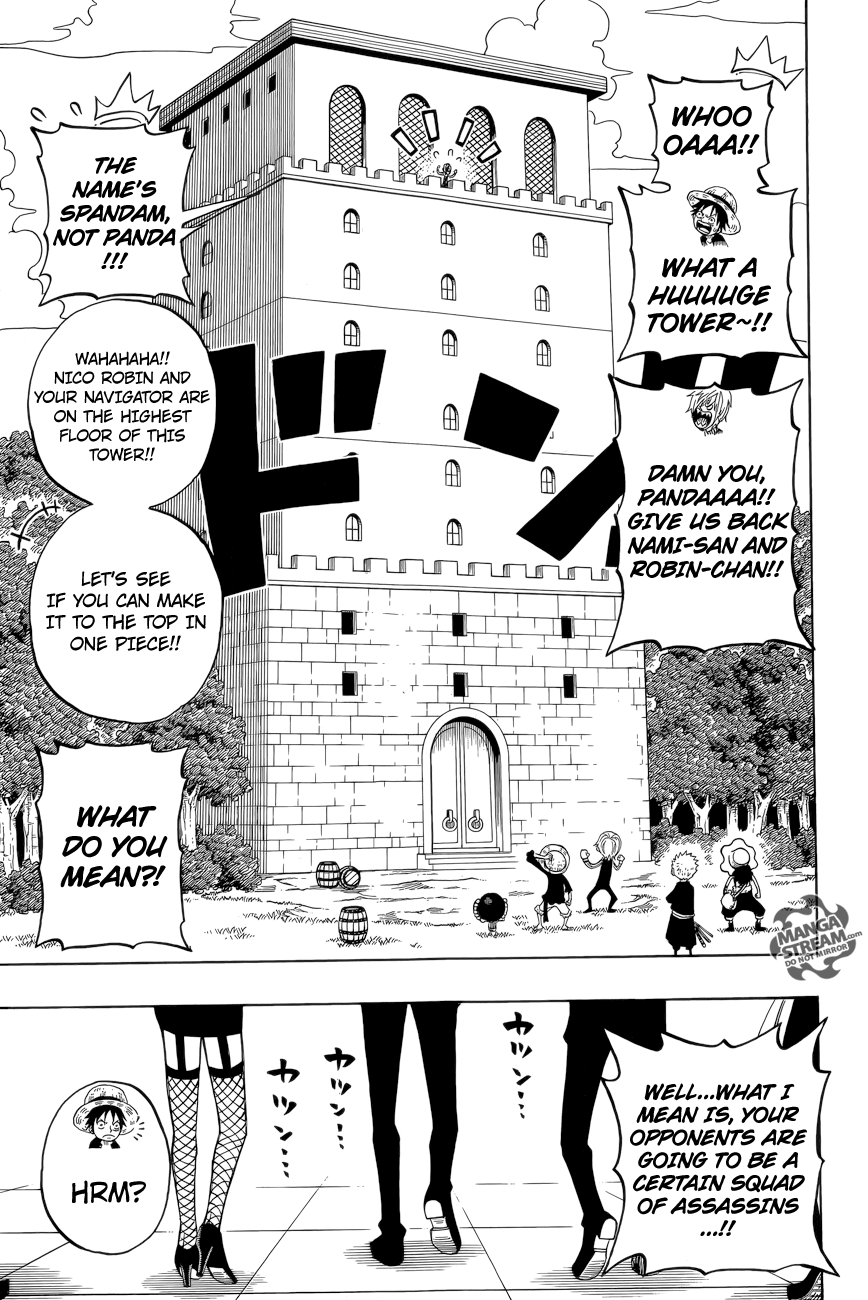 Halaman dari One Piece Party Chapter 2