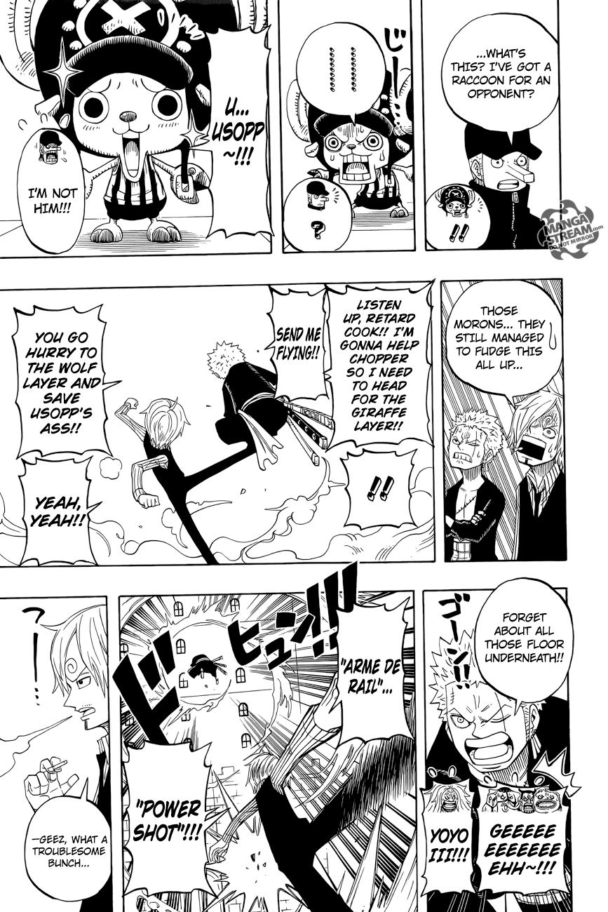 Halaman dari One Piece Party Chapter 2
