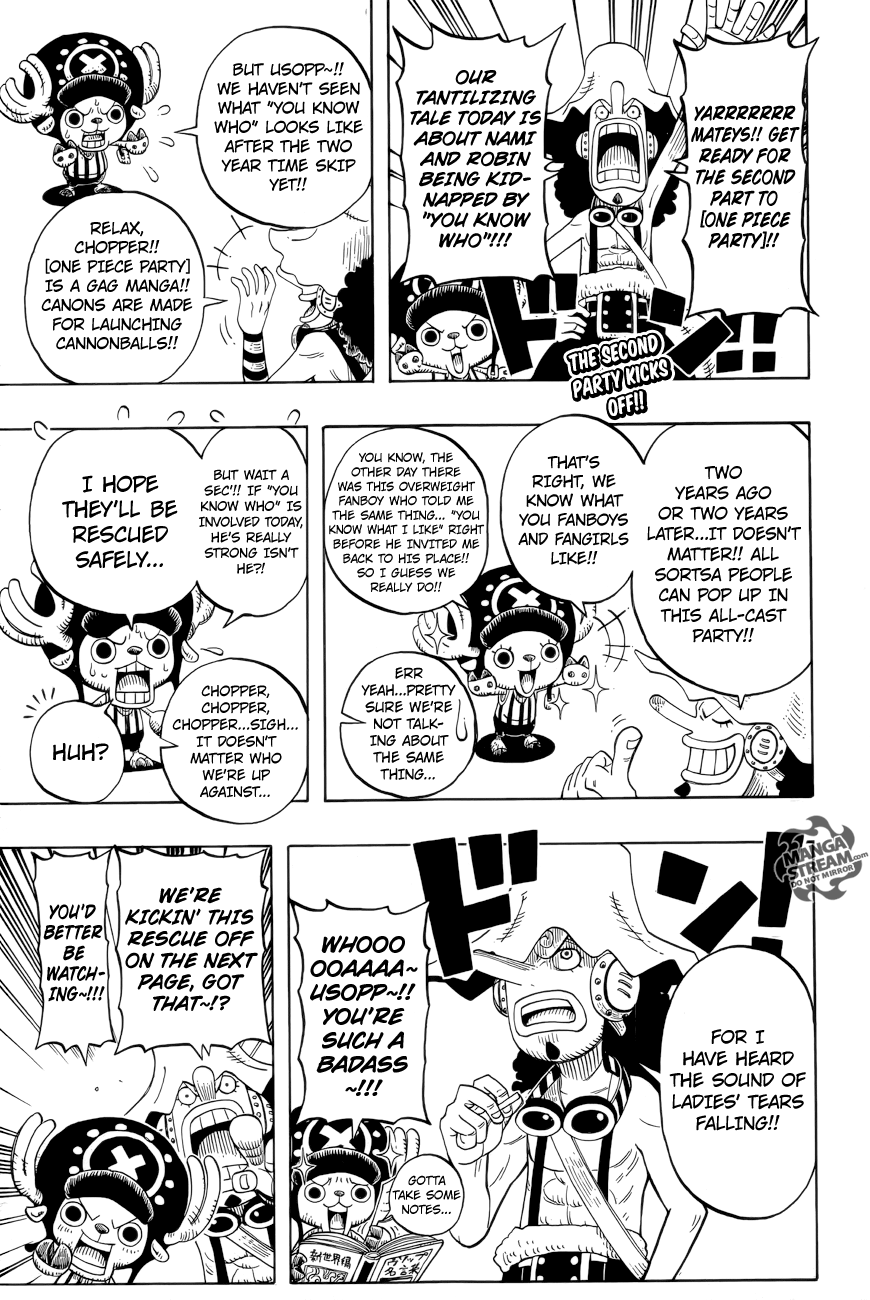 Halaman dari One Piece Party Chapter 2