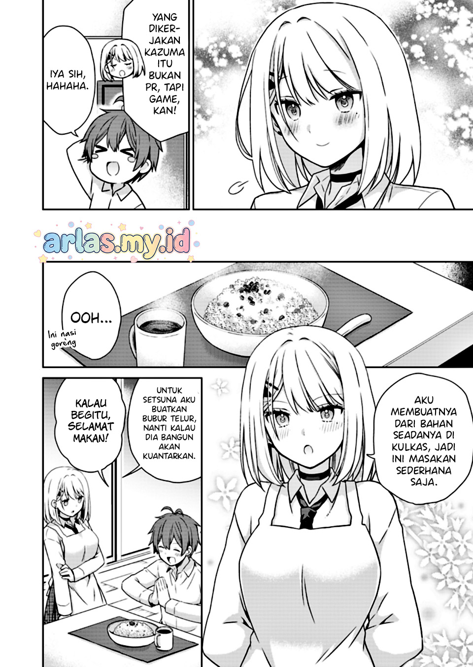 Osananajimi-tachi ga Ninki Idol ni Natta: Amaama na Kanojo-tachi wa Ore ni Mitsuide Kureteiru Chapter 2.1 - halaman 15