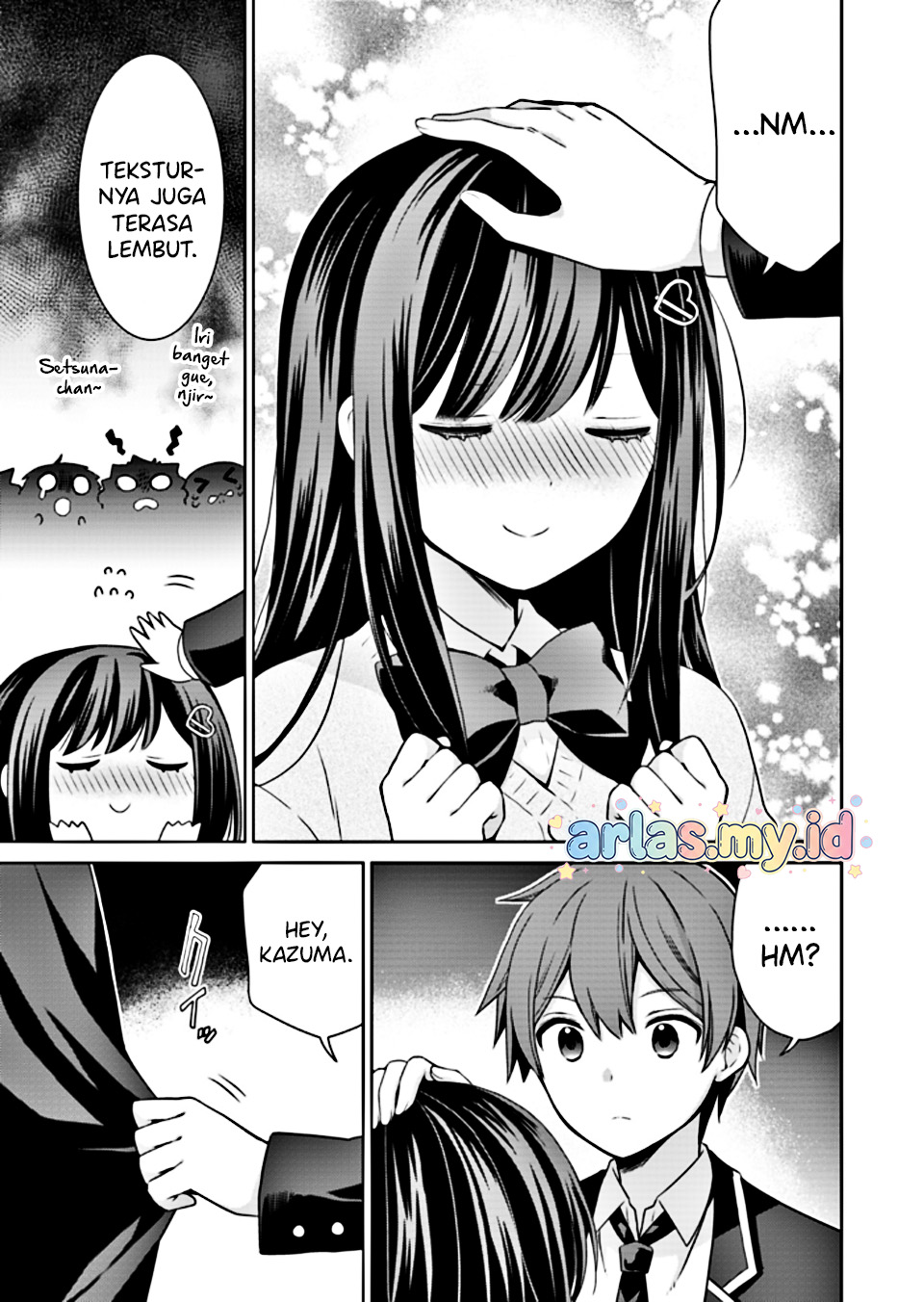 Osananajimi-tachi ga Ninki Idol ni Natta: Amaama na Kanojo-tachi wa Ore ni Mitsuide Kureteiru Chapter 2.1 - halaman 8