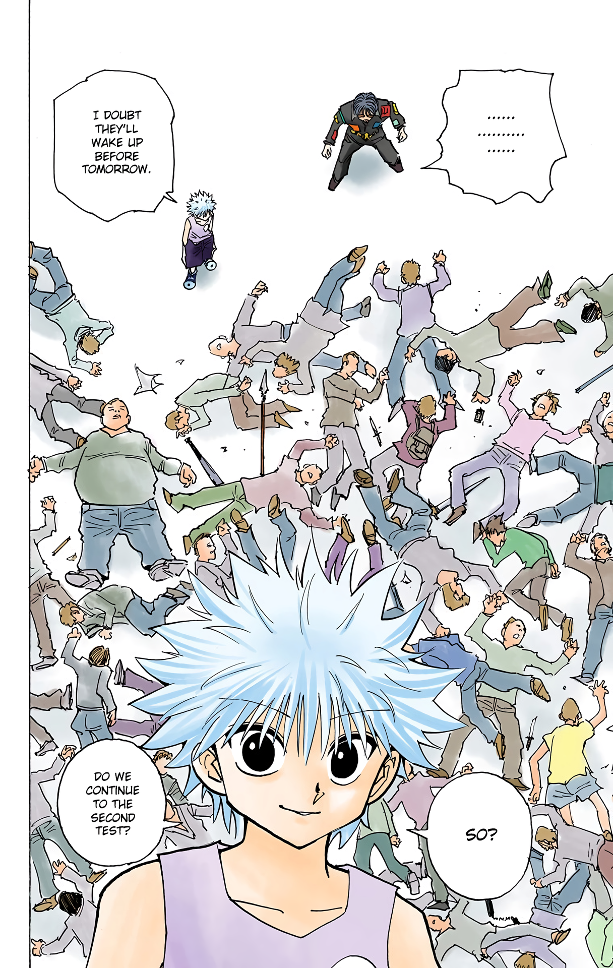 Halaman dari HUNTER x HUNTER (Official Colored) Chapter 148