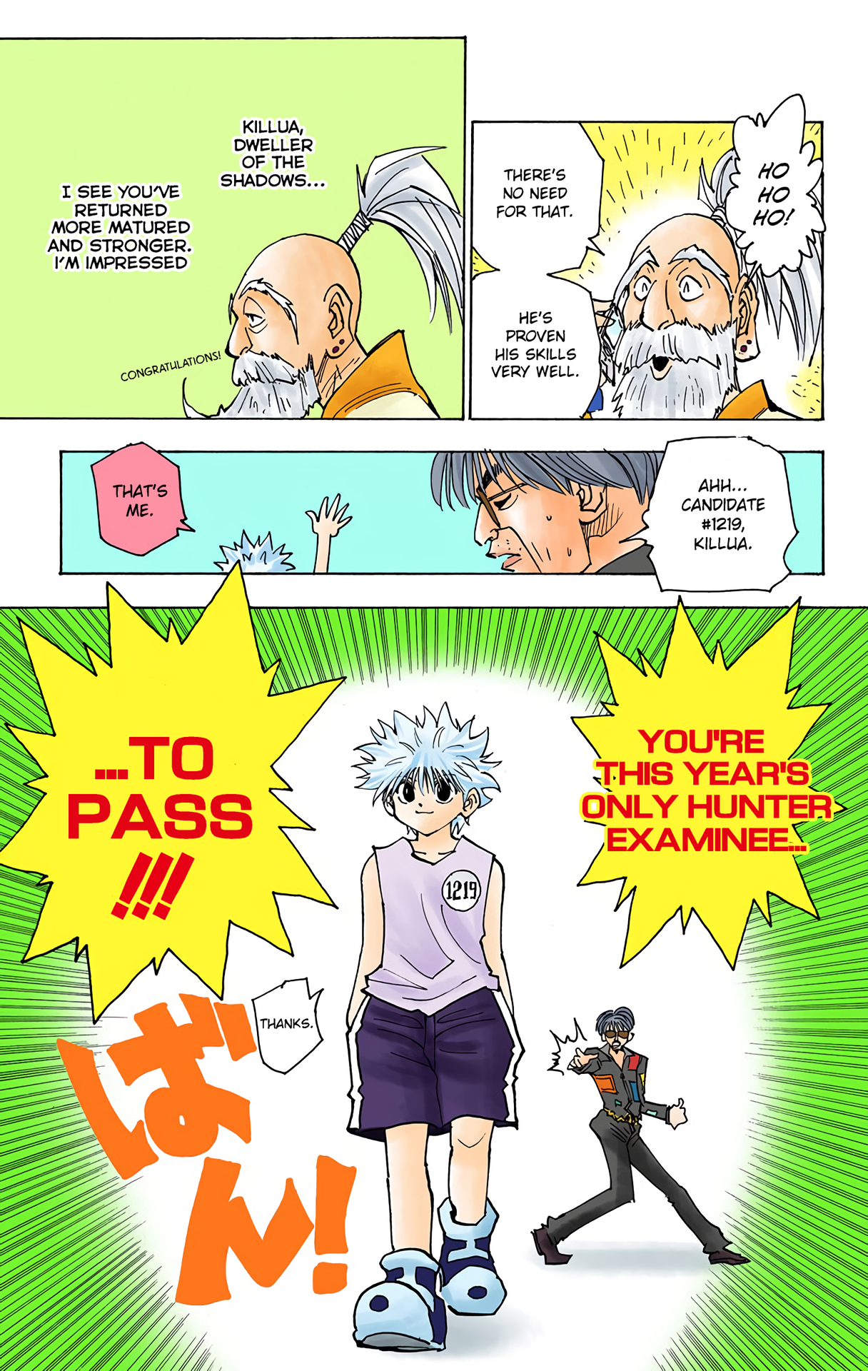 Halaman dari HUNTER x HUNTER (Official Colored) Chapter 148