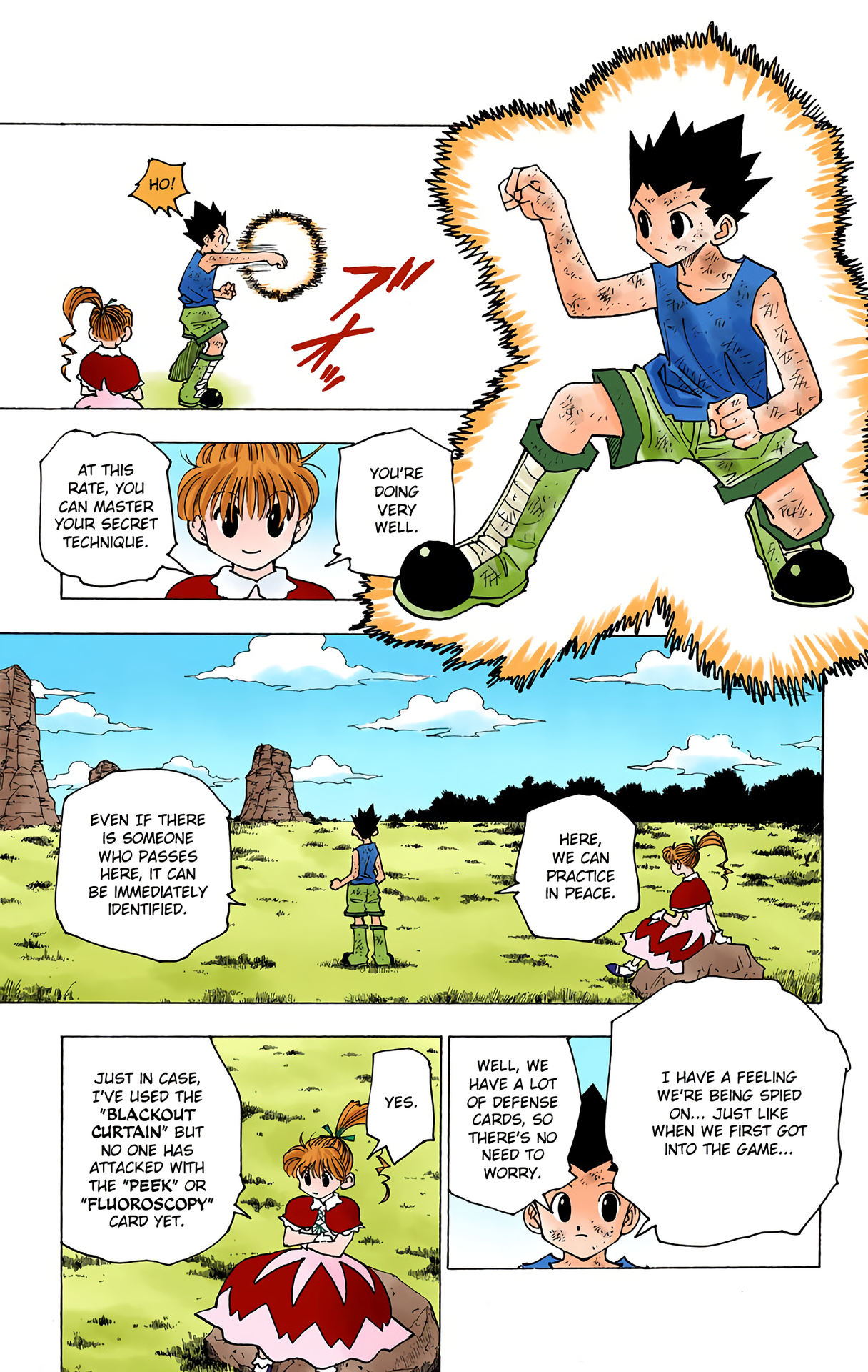 Halaman dari HUNTER x HUNTER (Official Colored) Chapter 148