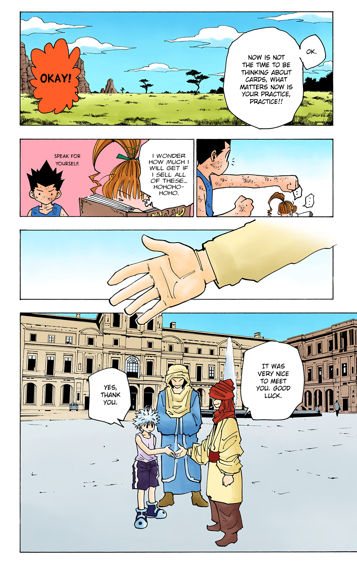 Halaman dari HUNTER x HUNTER (Official Colored) Chapter 148