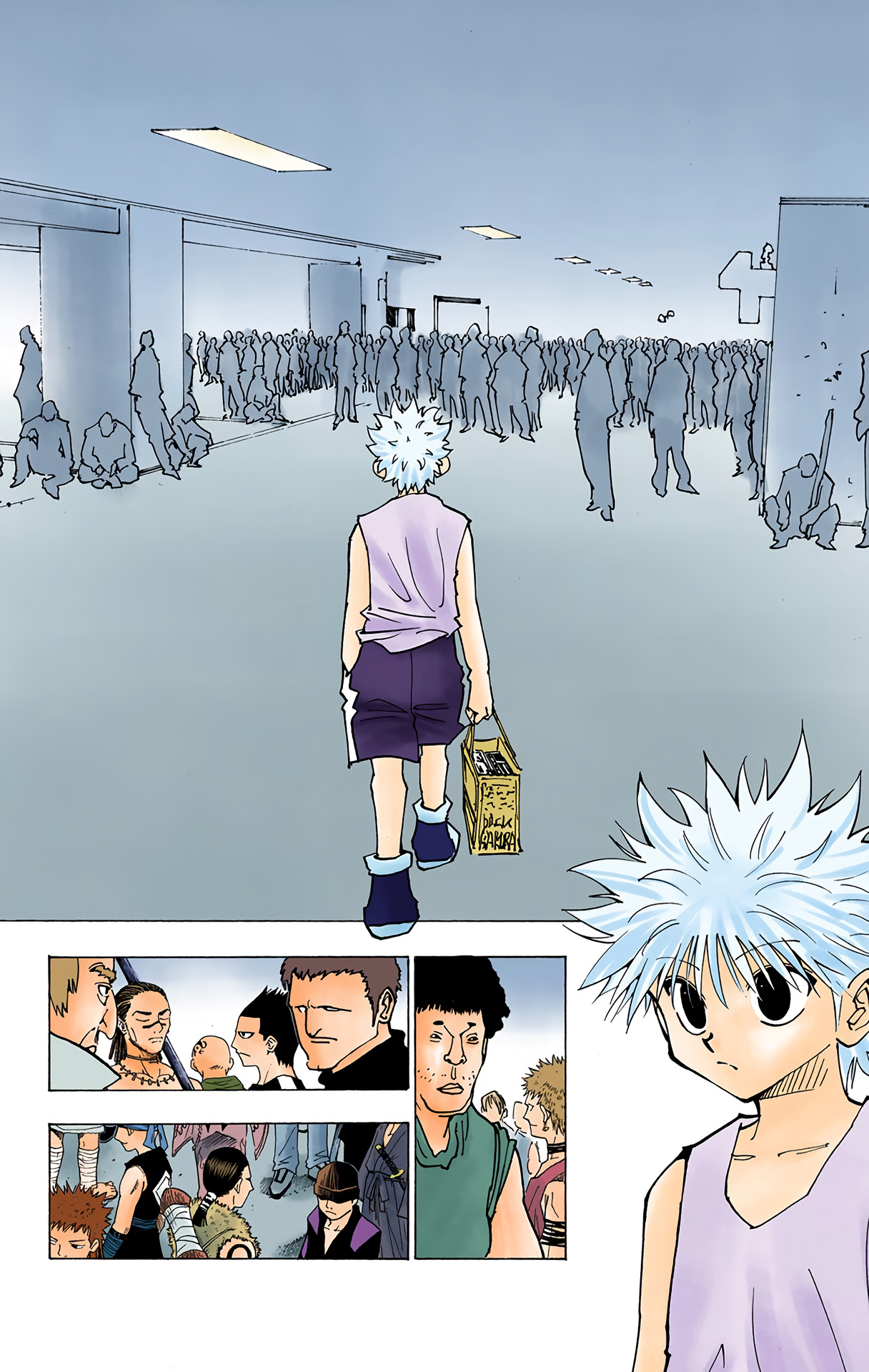 Halaman dari HUNTER x HUNTER (Official Colored) Chapter 148