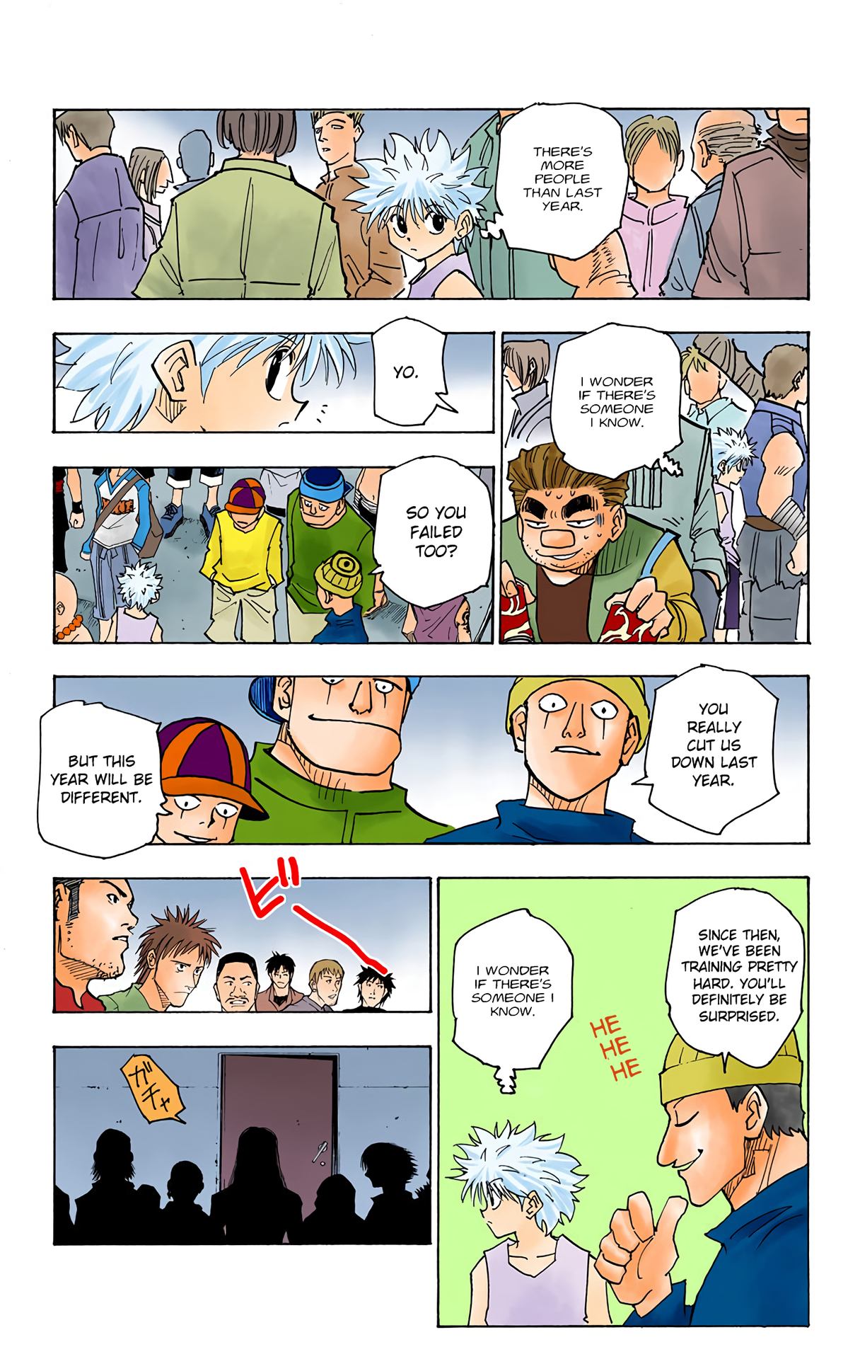 Halaman dari HUNTER x HUNTER (Official Colored) Chapter 148