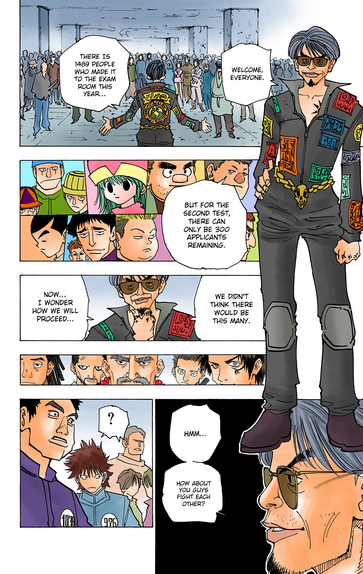 Halaman dari HUNTER x HUNTER (Official Colored) Chapter 148