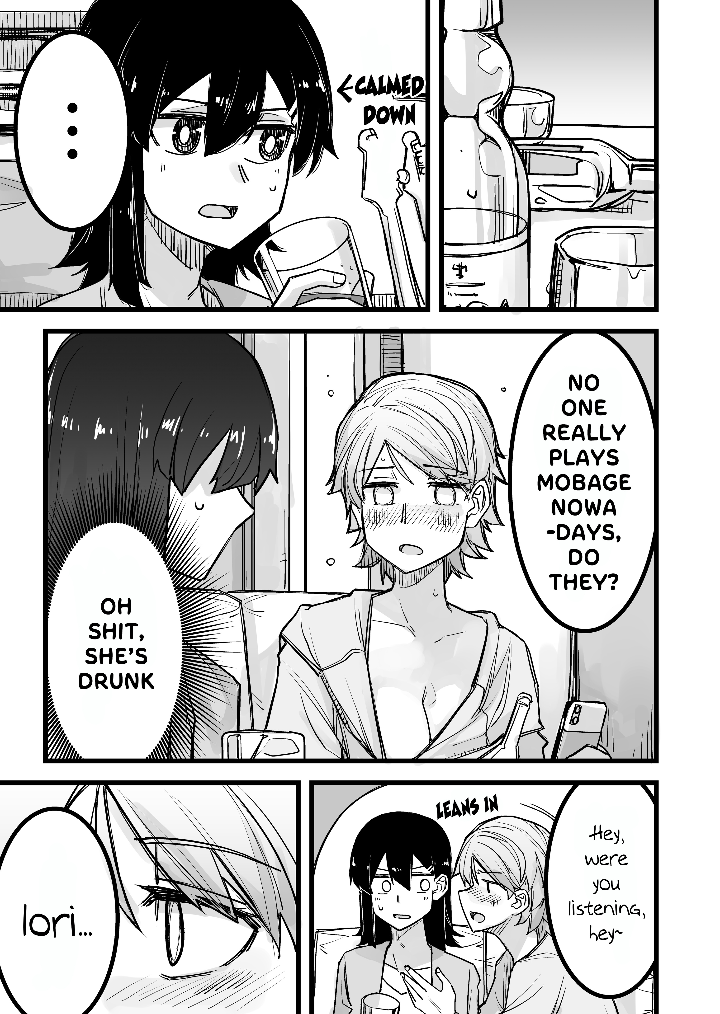 Halaman dari Ikemen Joshi to Josou Danshi Chapter 16