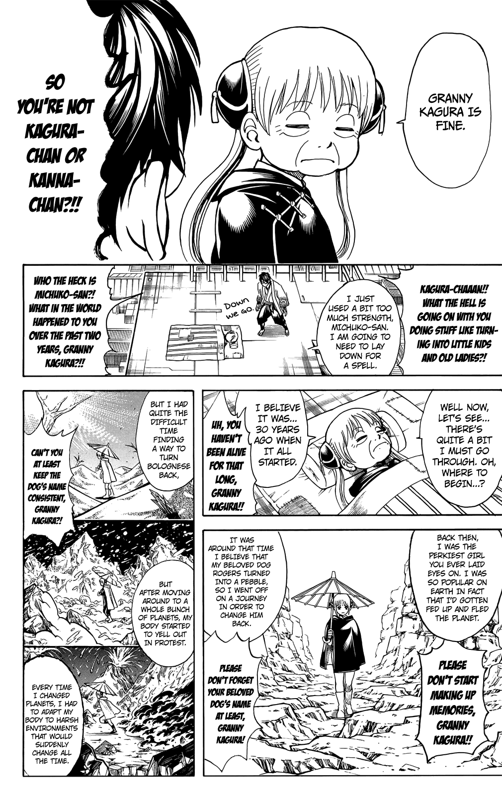 Halaman dari Gintama Chapter 678