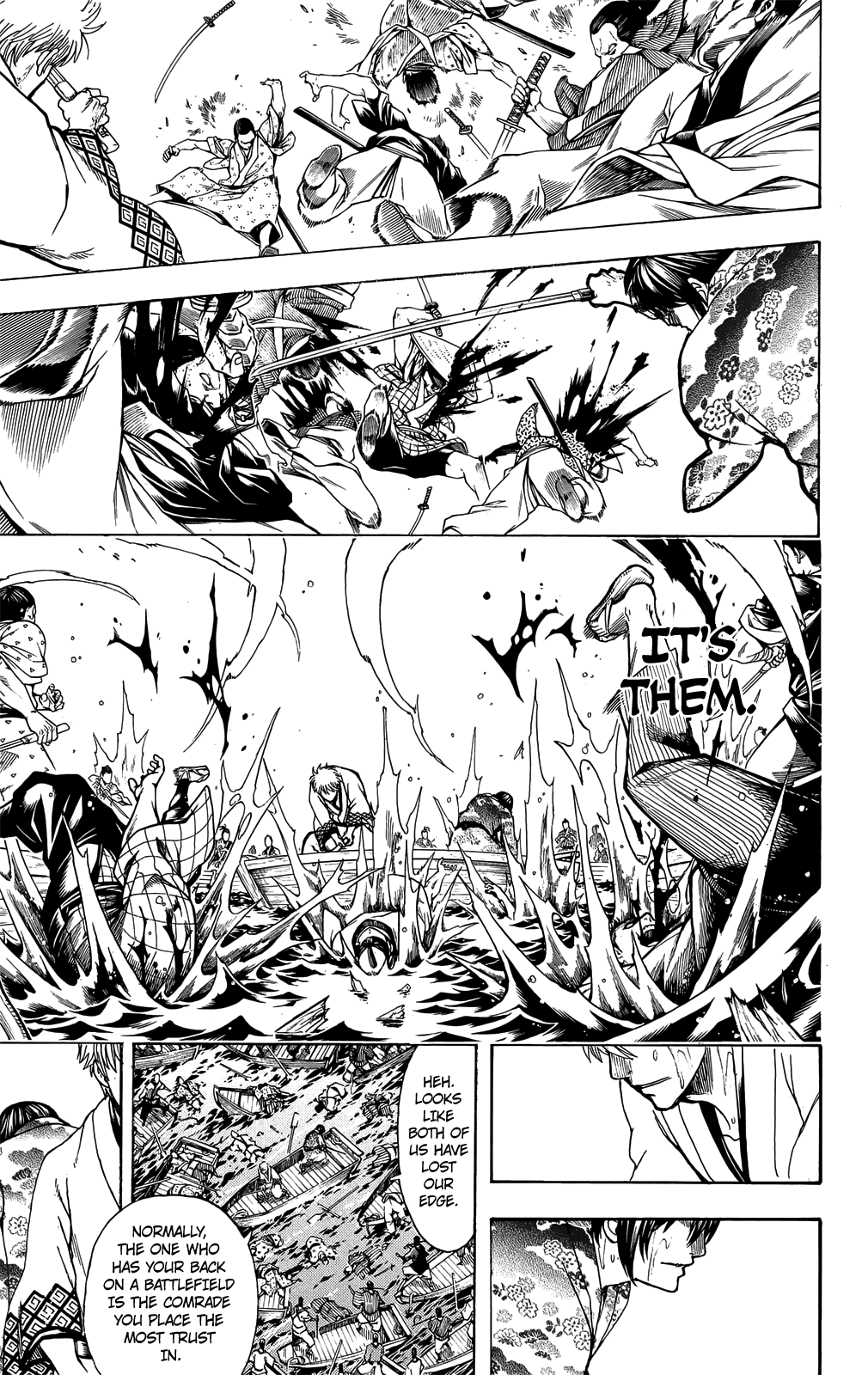 Halaman dari Gintama Chapter 678