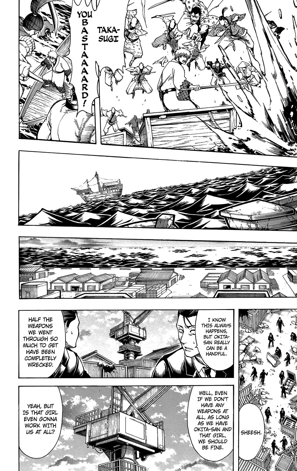 Halaman dari Gintama Chapter 678
