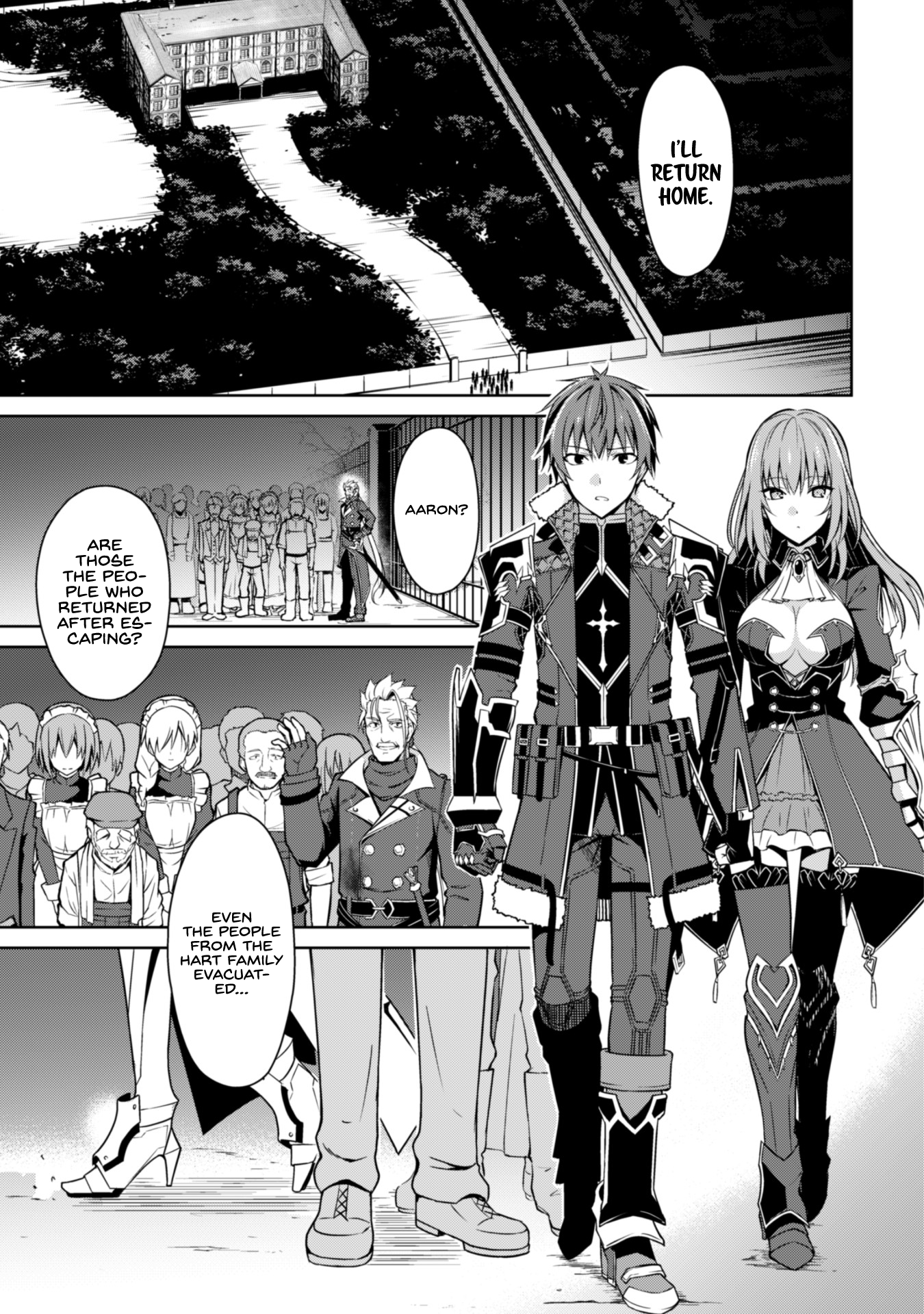 Halaman dari Boushoku no Berserk ~Ore dake Level to Iu Gainen wo Toppa suru~ Chapter 38