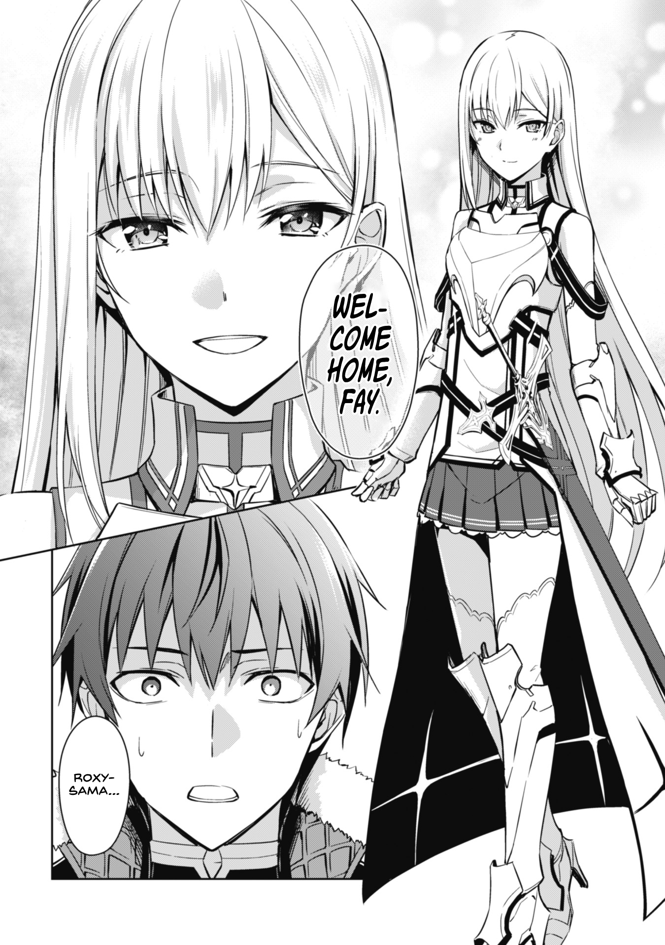 Halaman dari Boushoku no Berserk ~Ore dake Level to Iu Gainen wo Toppa suru~ Chapter 38