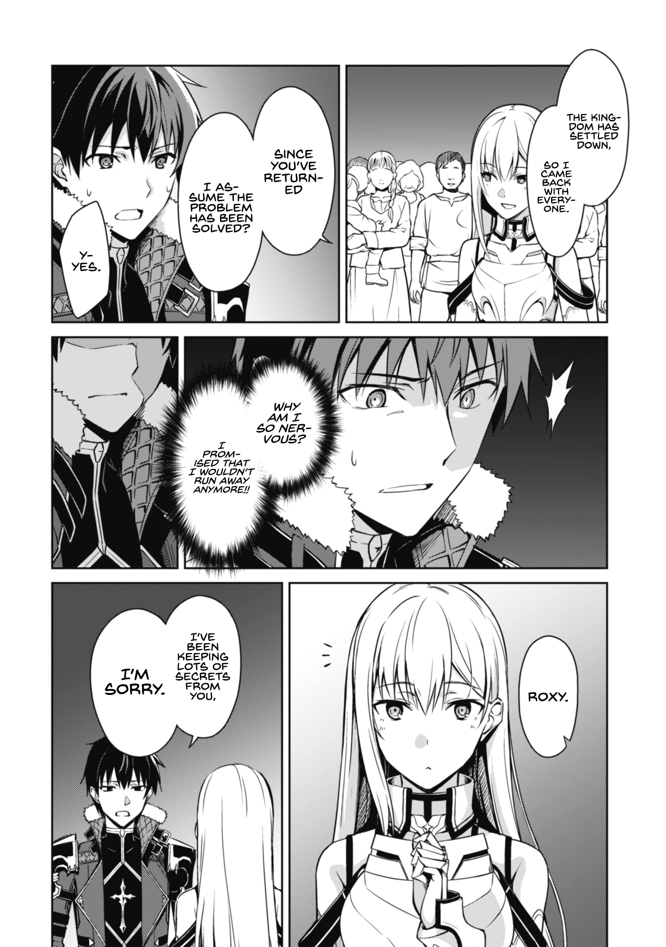 Halaman dari Boushoku no Berserk ~Ore dake Level to Iu Gainen wo Toppa suru~ Chapter 38