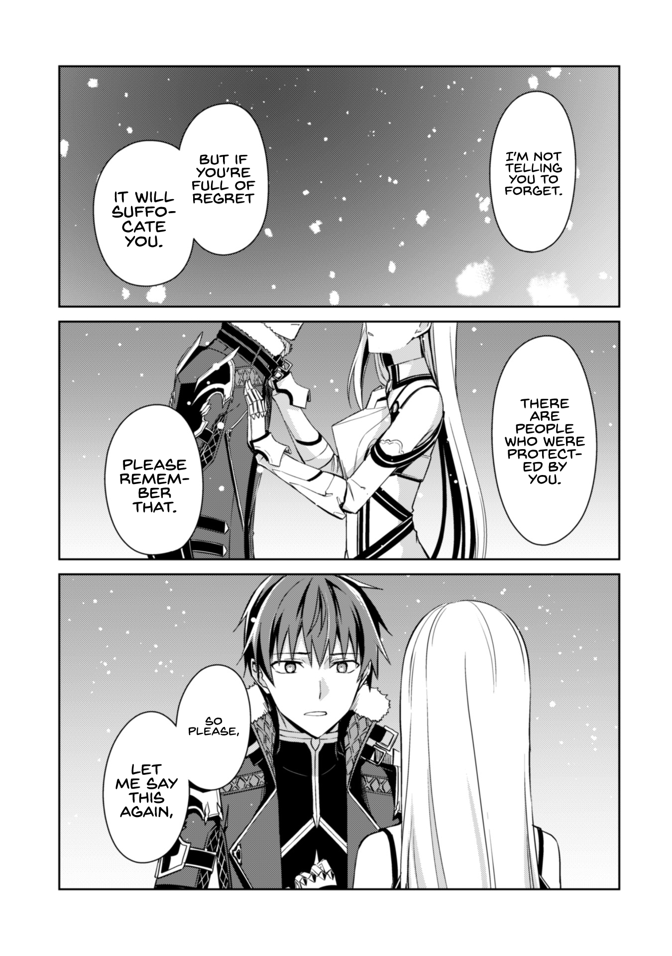 Halaman dari Boushoku no Berserk ~Ore dake Level to Iu Gainen wo Toppa suru~ Chapter 38