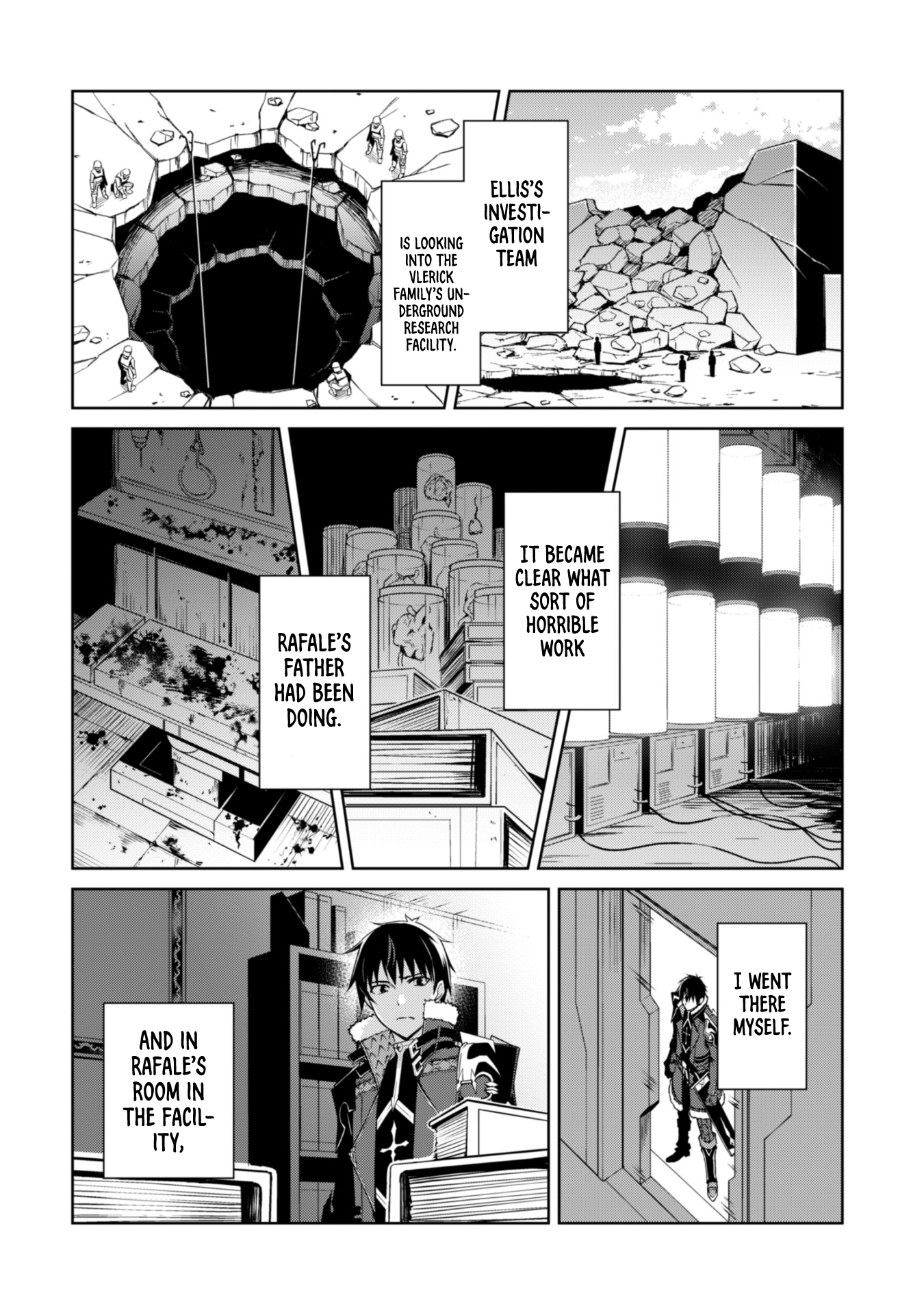 Halaman dari Boushoku no Berserk ~Ore dake Level to Iu Gainen wo Toppa suru~ Chapter 38