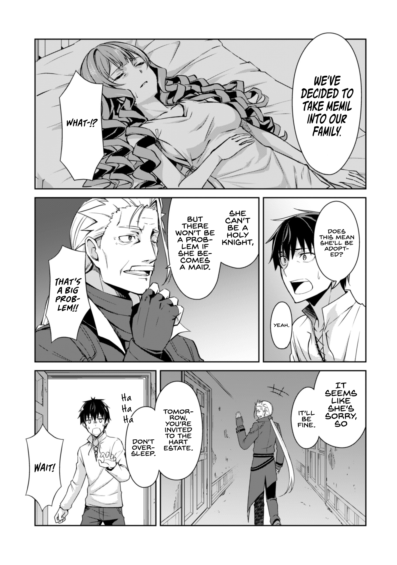 Halaman dari Boushoku no Berserk ~Ore dake Level to Iu Gainen wo Toppa suru~ Chapter 38