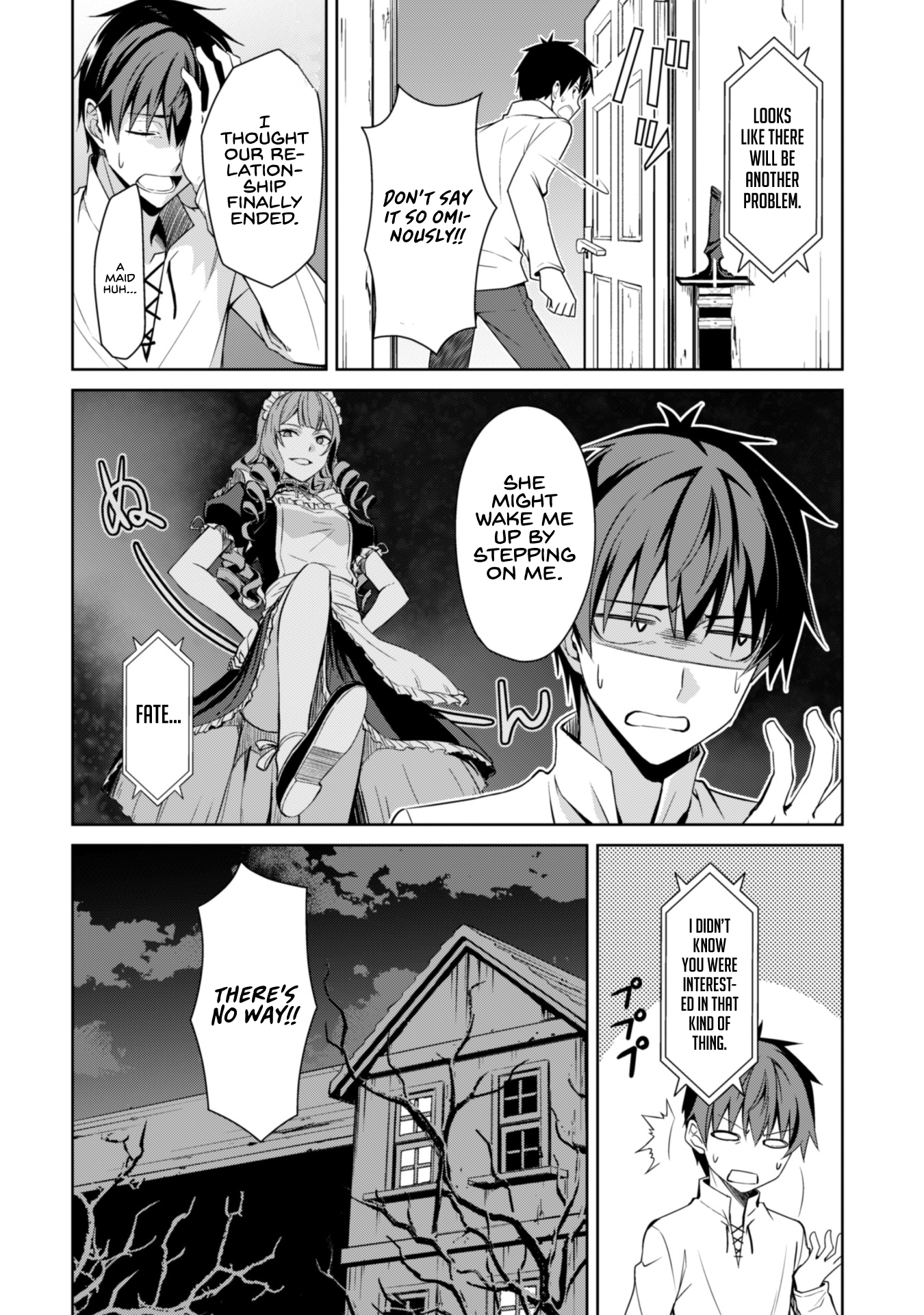 Halaman dari Boushoku no Berserk ~Ore dake Level to Iu Gainen wo Toppa suru~ Chapter 38