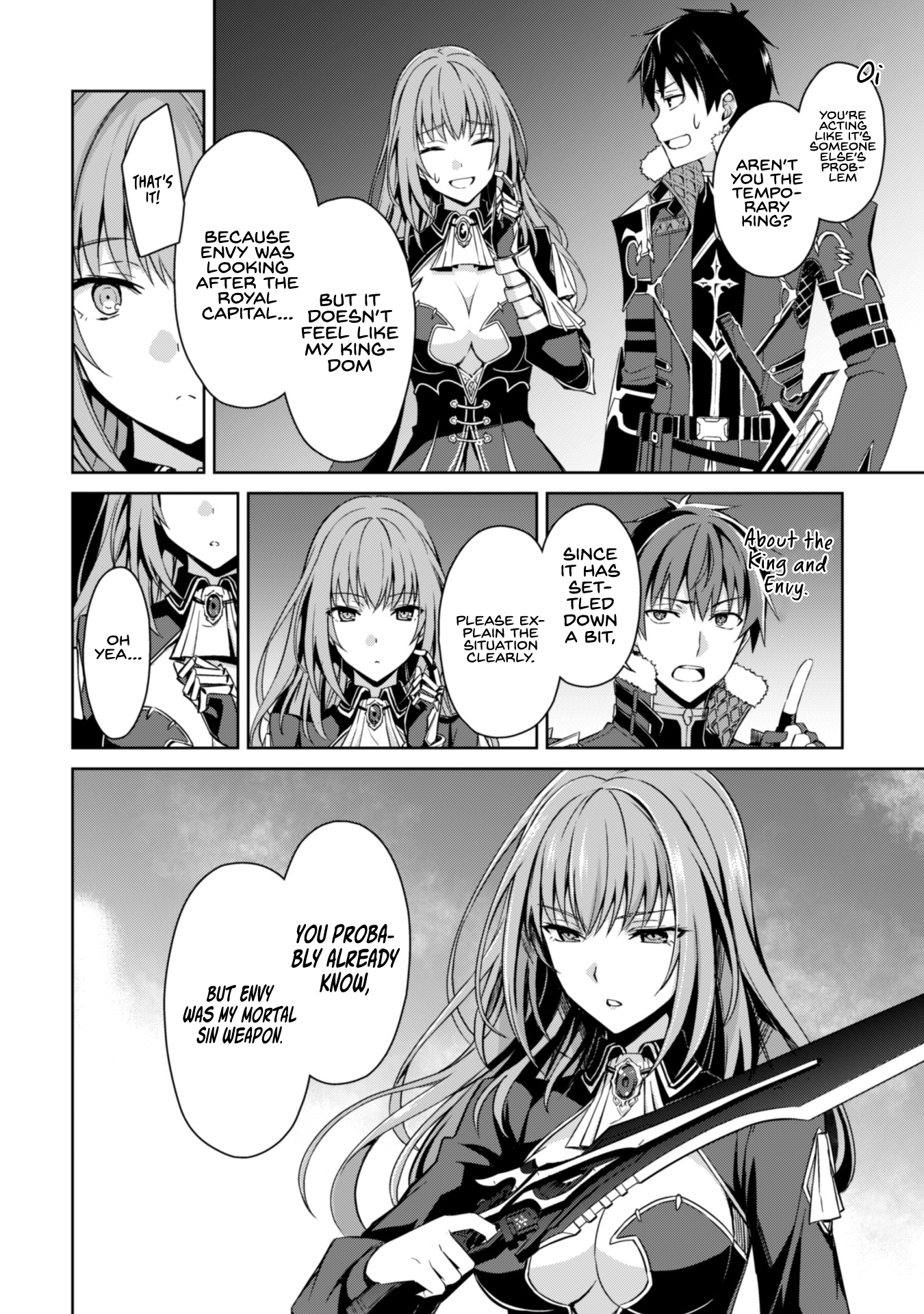 Halaman dari Boushoku no Berserk ~Ore dake Level to Iu Gainen wo Toppa suru~ Chapter 38