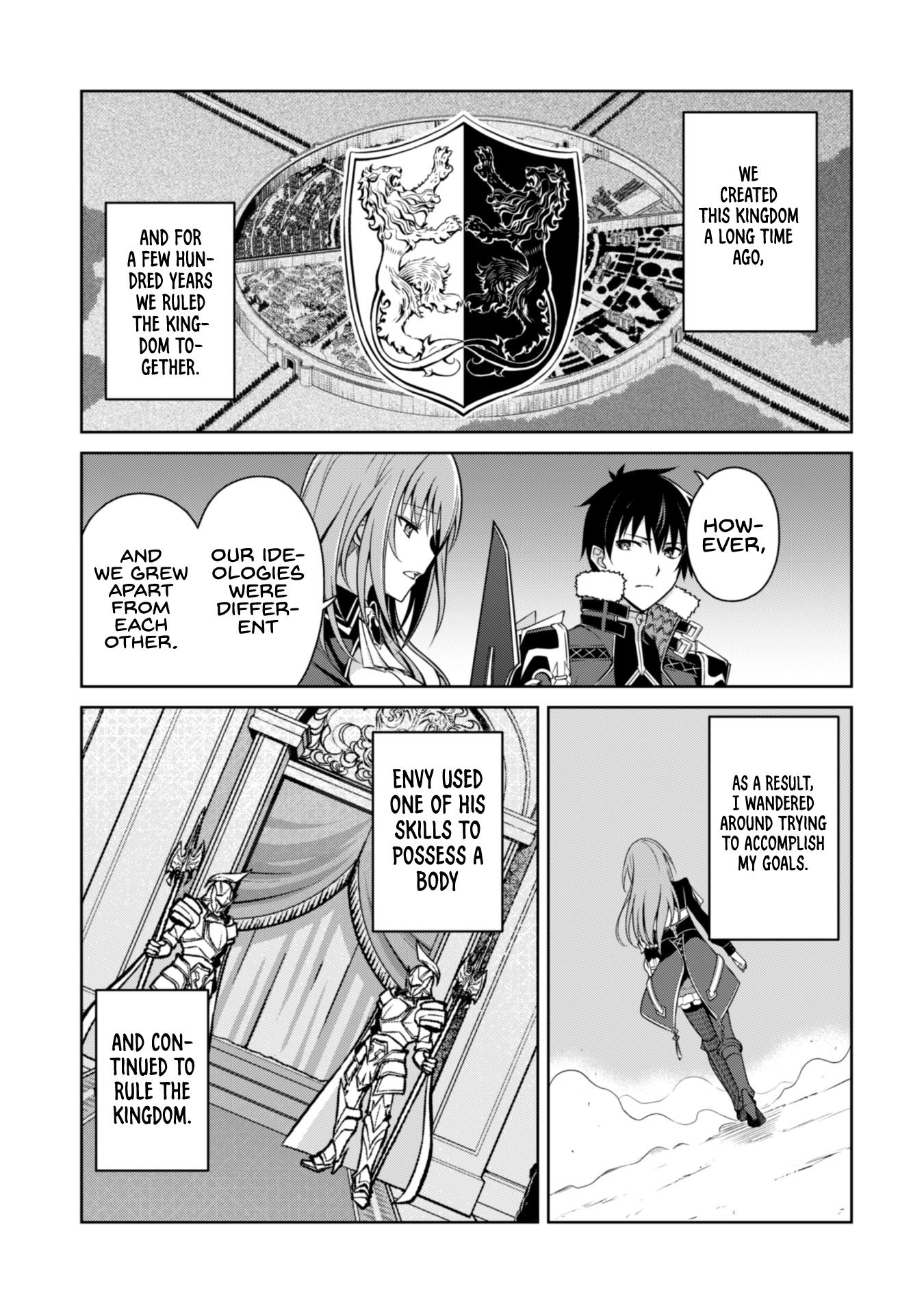 Halaman dari Boushoku no Berserk ~Ore dake Level to Iu Gainen wo Toppa suru~ Chapter 38