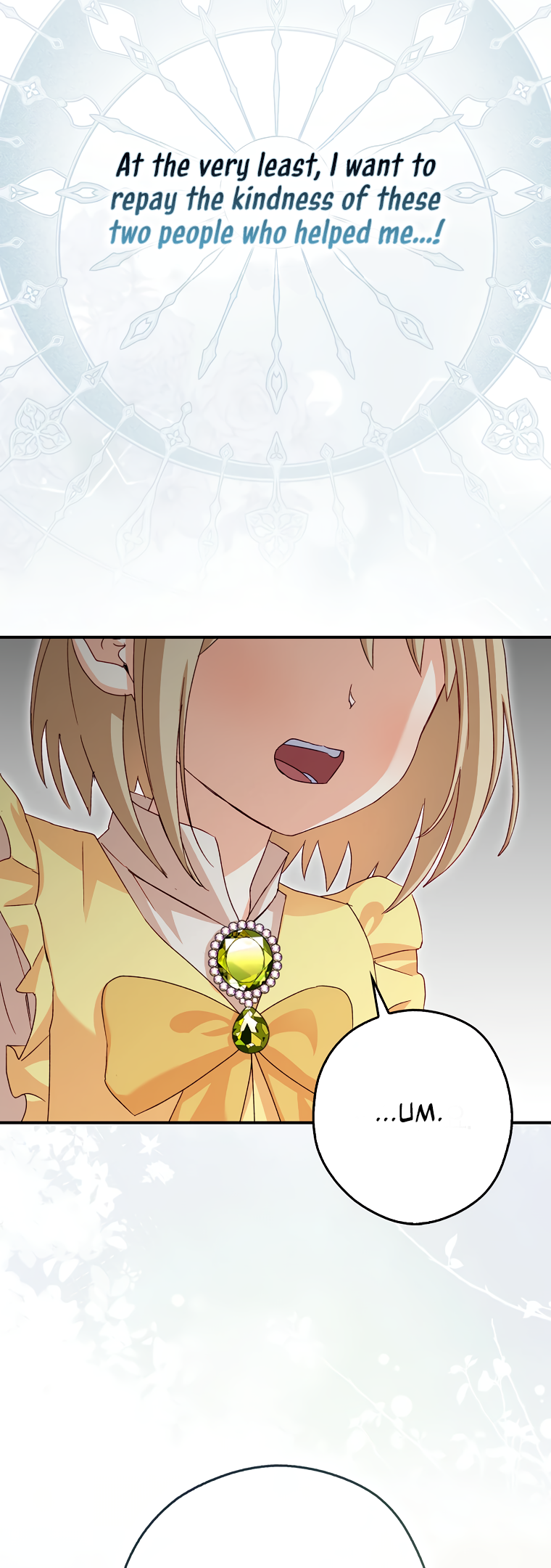 Halaman dari Cinderella's Pocket-Sized Protector Chapter 8