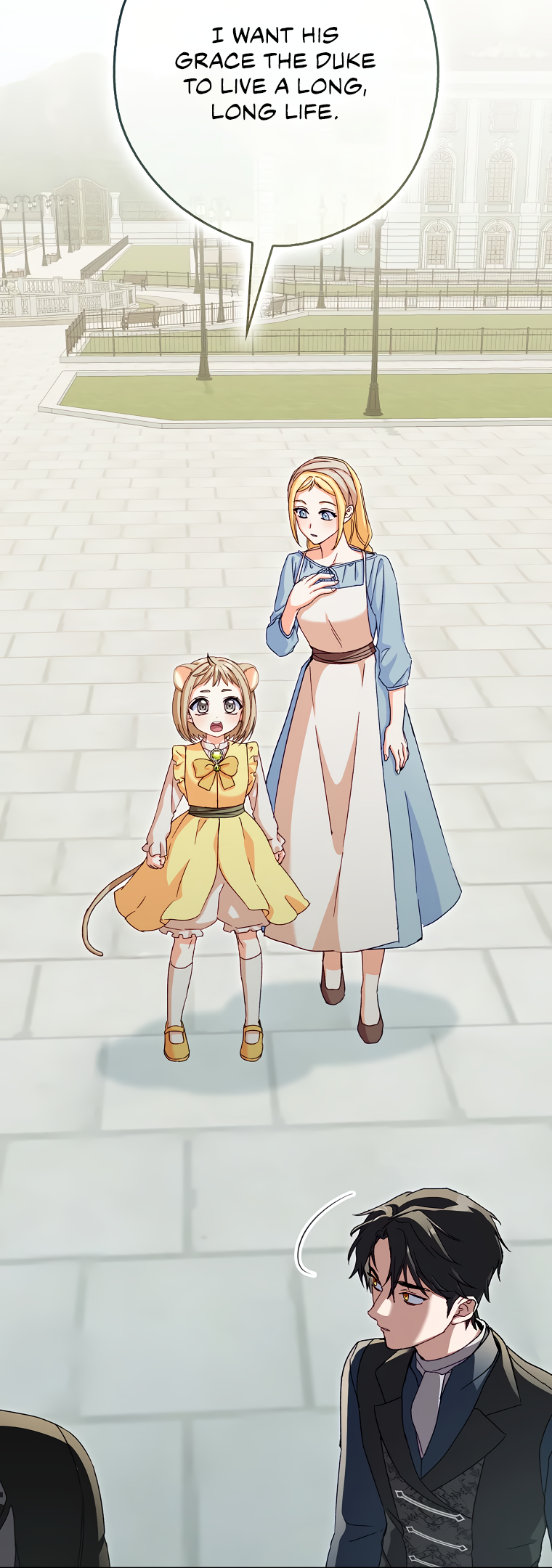 Halaman dari Cinderella's Pocket-Sized Protector Chapter 8