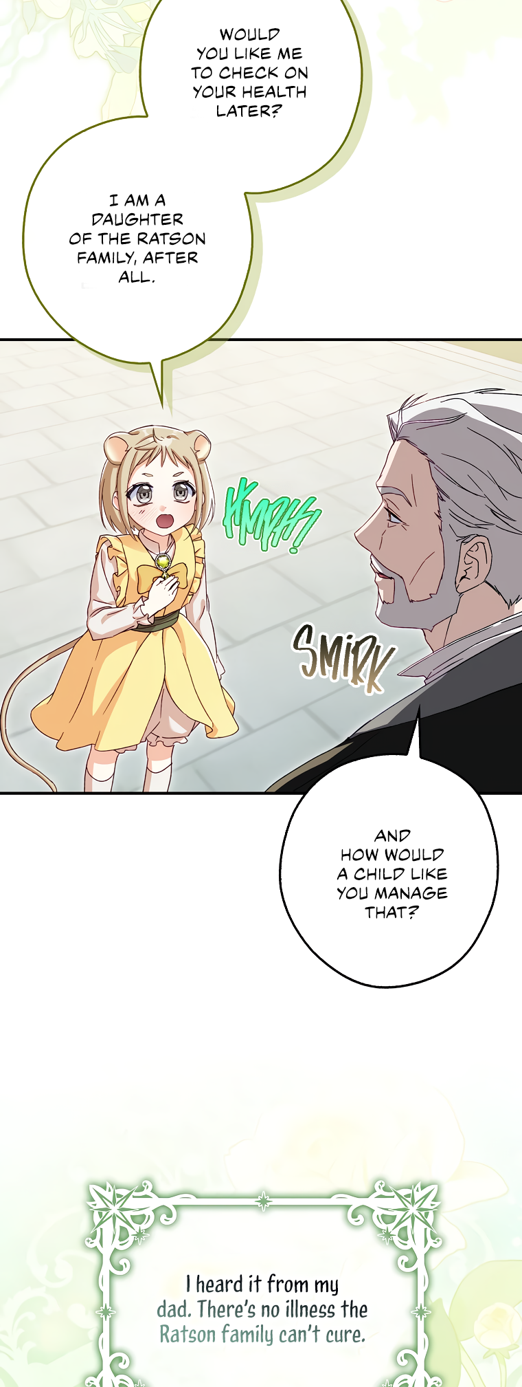 Halaman dari Cinderella's Pocket-Sized Protector Chapter 8