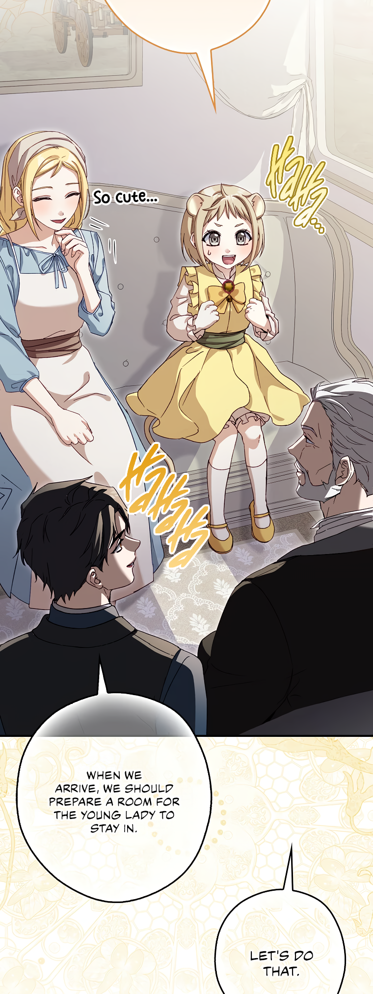 Halaman dari Cinderella's Pocket-Sized Protector Chapter 8