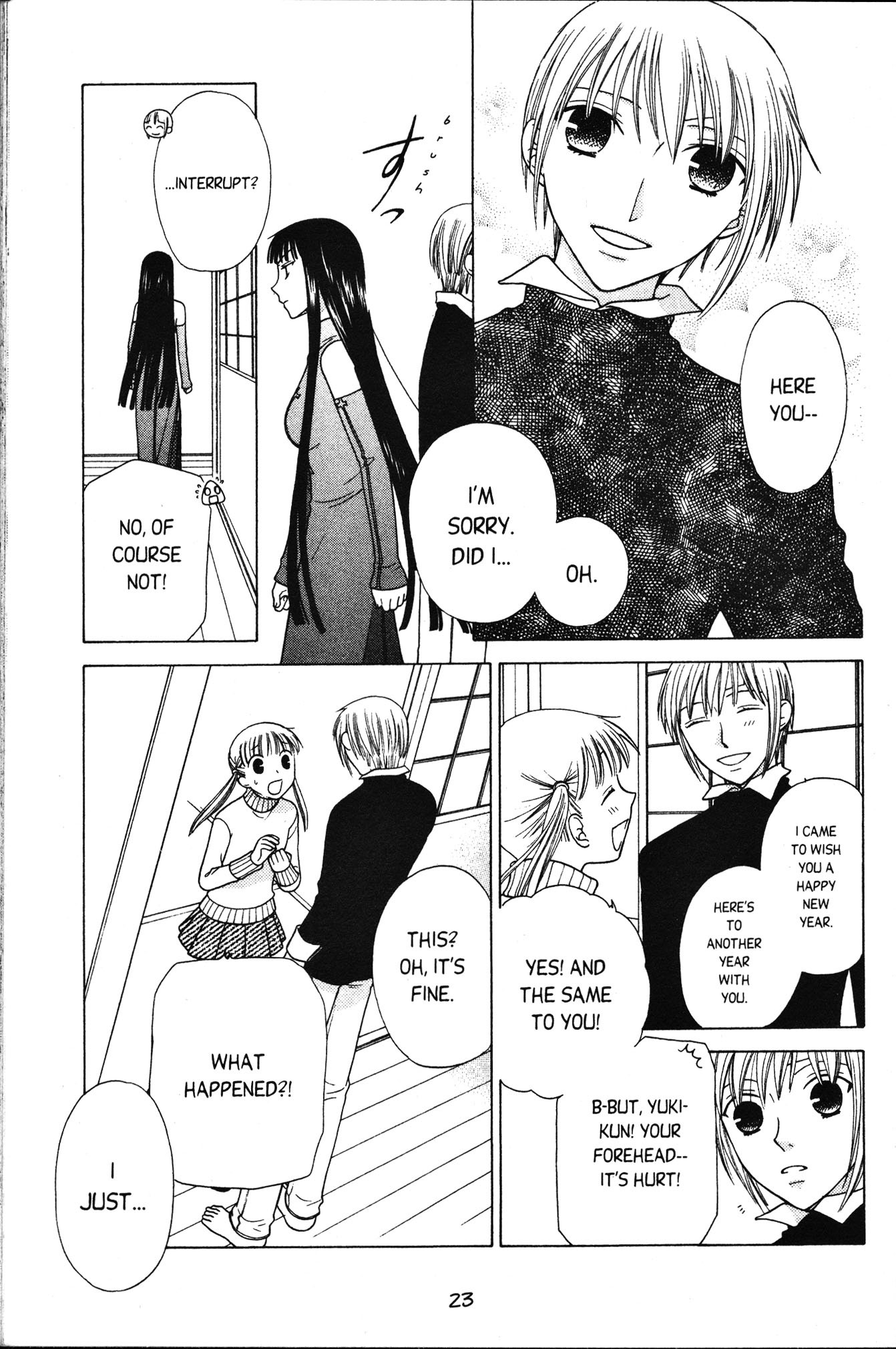 Halaman dari Fruits Basket Chapter 96