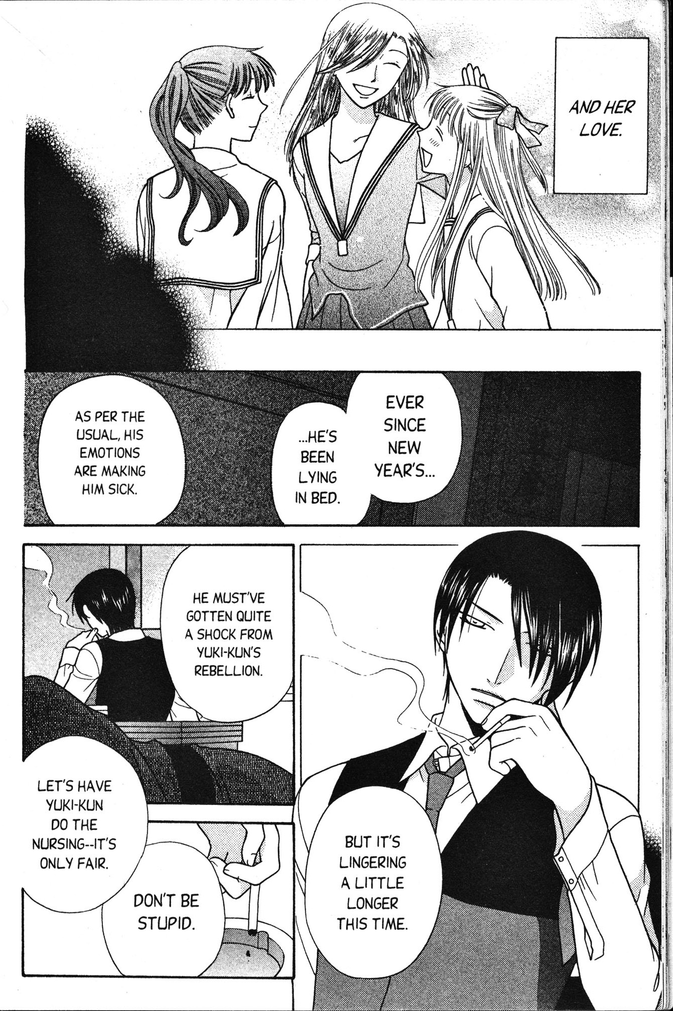 Halaman dari Fruits Basket Chapter 96