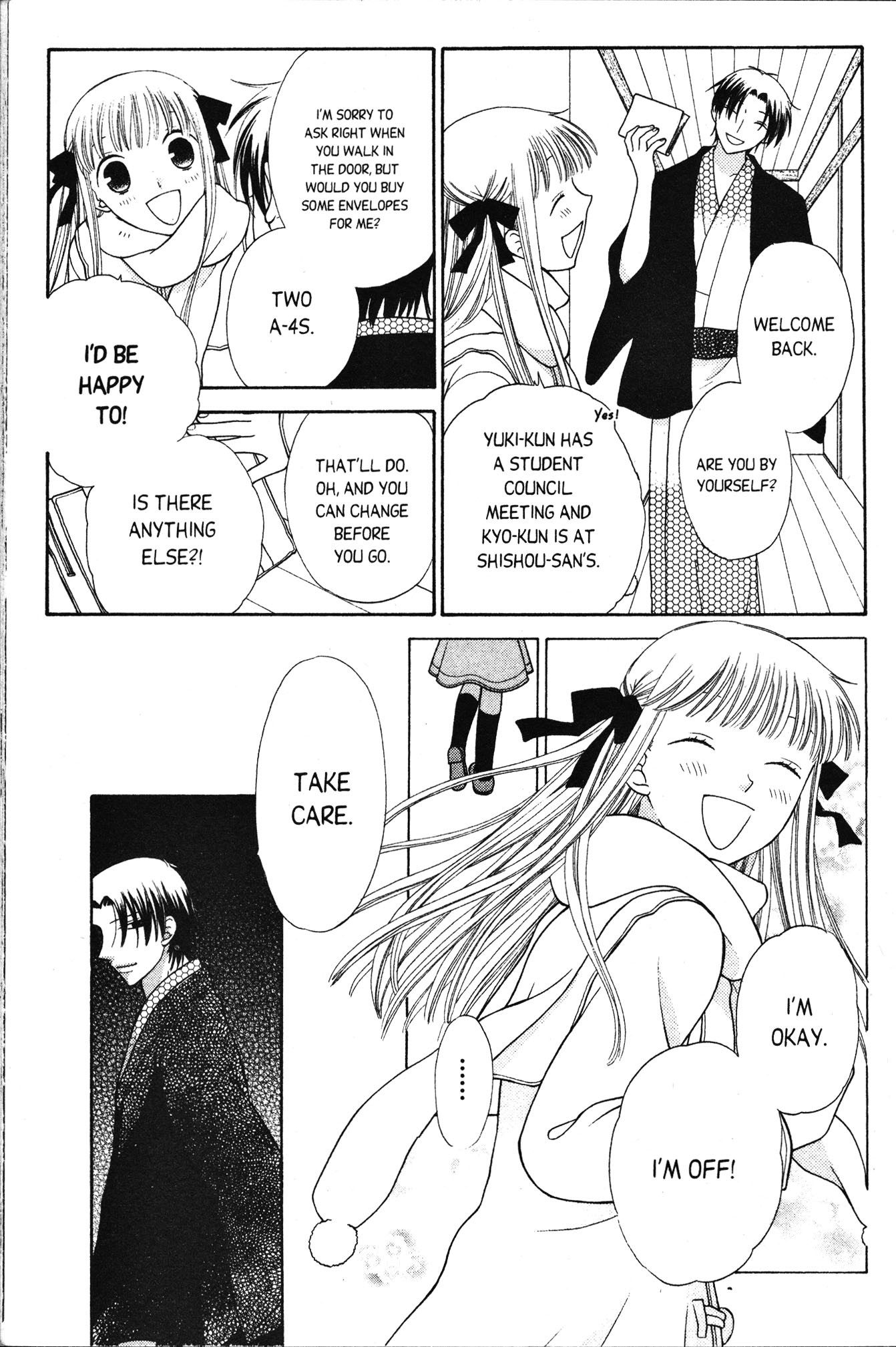 Halaman dari Fruits Basket Chapter 96