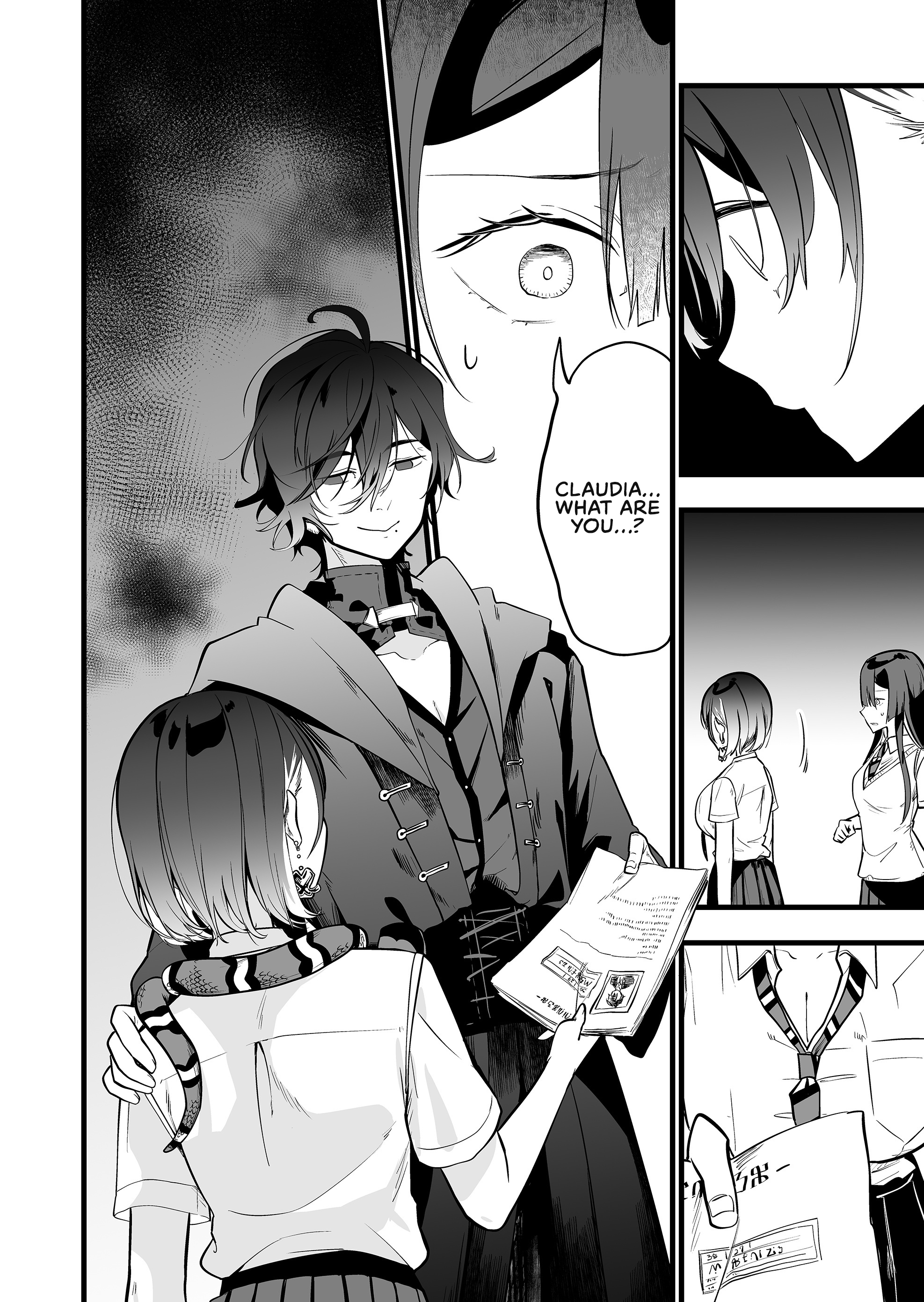 Halaman dari "Ano Toki Tasukete Itadaita Monster Musume desu." Isekai Ossan Kyoushi Totsuzen no Moteki ni Konwaku suru Chapter 33