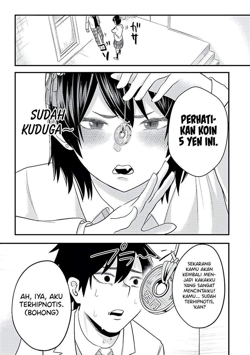 Mainichi Shine Shine Itte Kuru Gimai ga, Ore ga Neteiru Suki ni Saiminjutsu de Horesaseyou toshite Kuru n desu kedo......! Chapter 4 - halaman 12